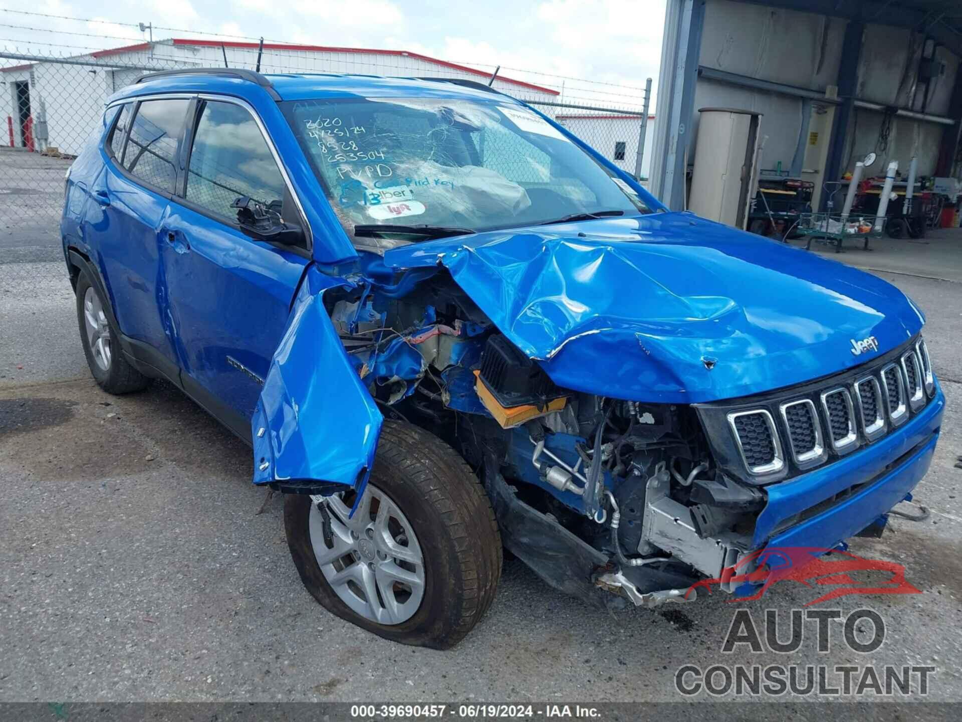 JEEP COMPASS 2020 - 3C4NJCAB3LT253504