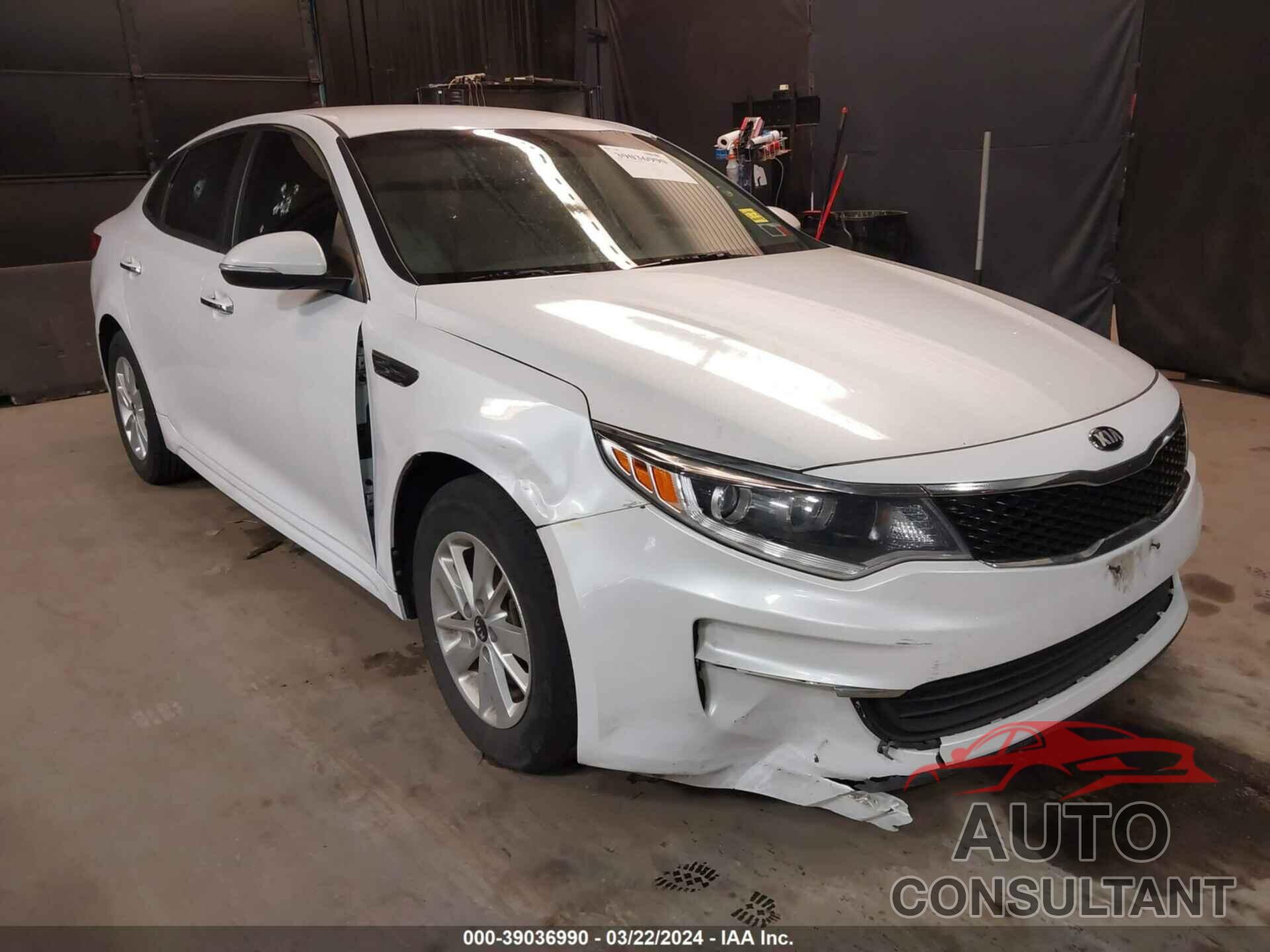 KIA OPTIMA 2016 - 5XXGT4L37GG080294