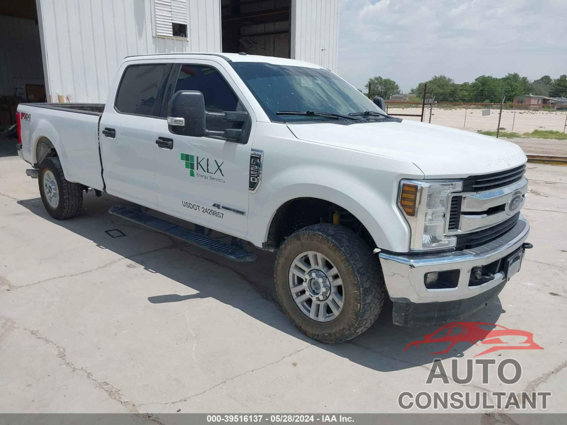 FORD F-250 2018 - 1FT7W2BT5JEC80972