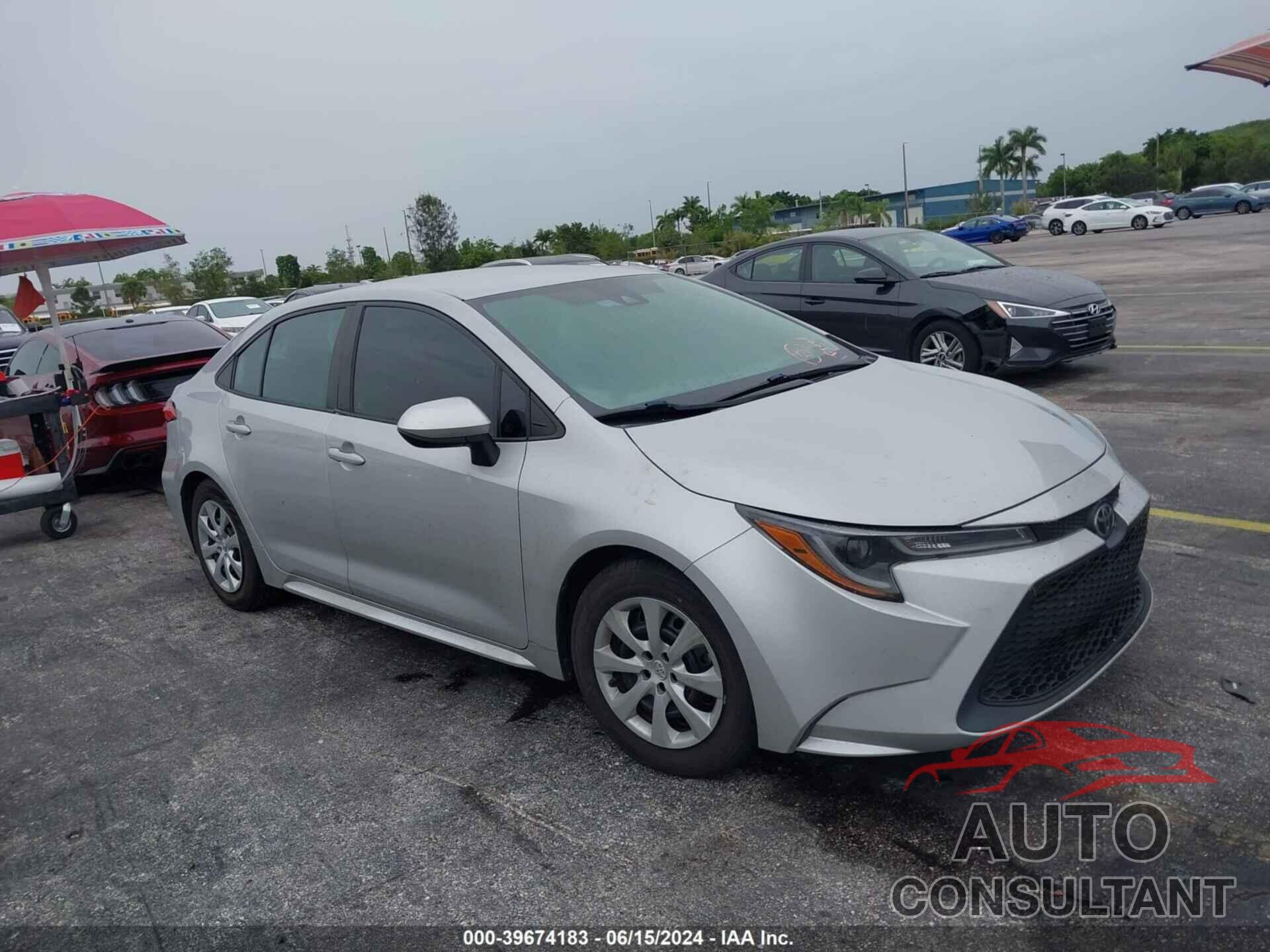 TOYOTA COROLLA 2021 - 5YFEPMAEXMP216209