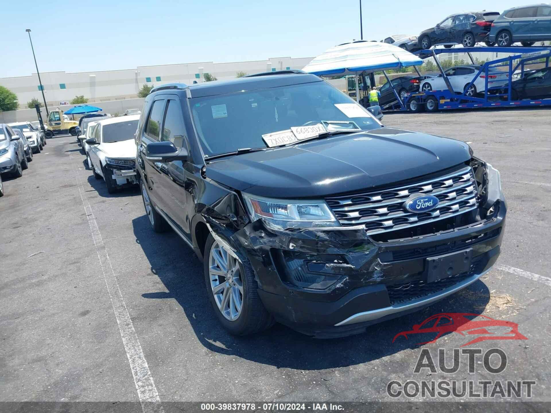 FORD EXPLORER 2017 - 1FM5K7F86HGC37838