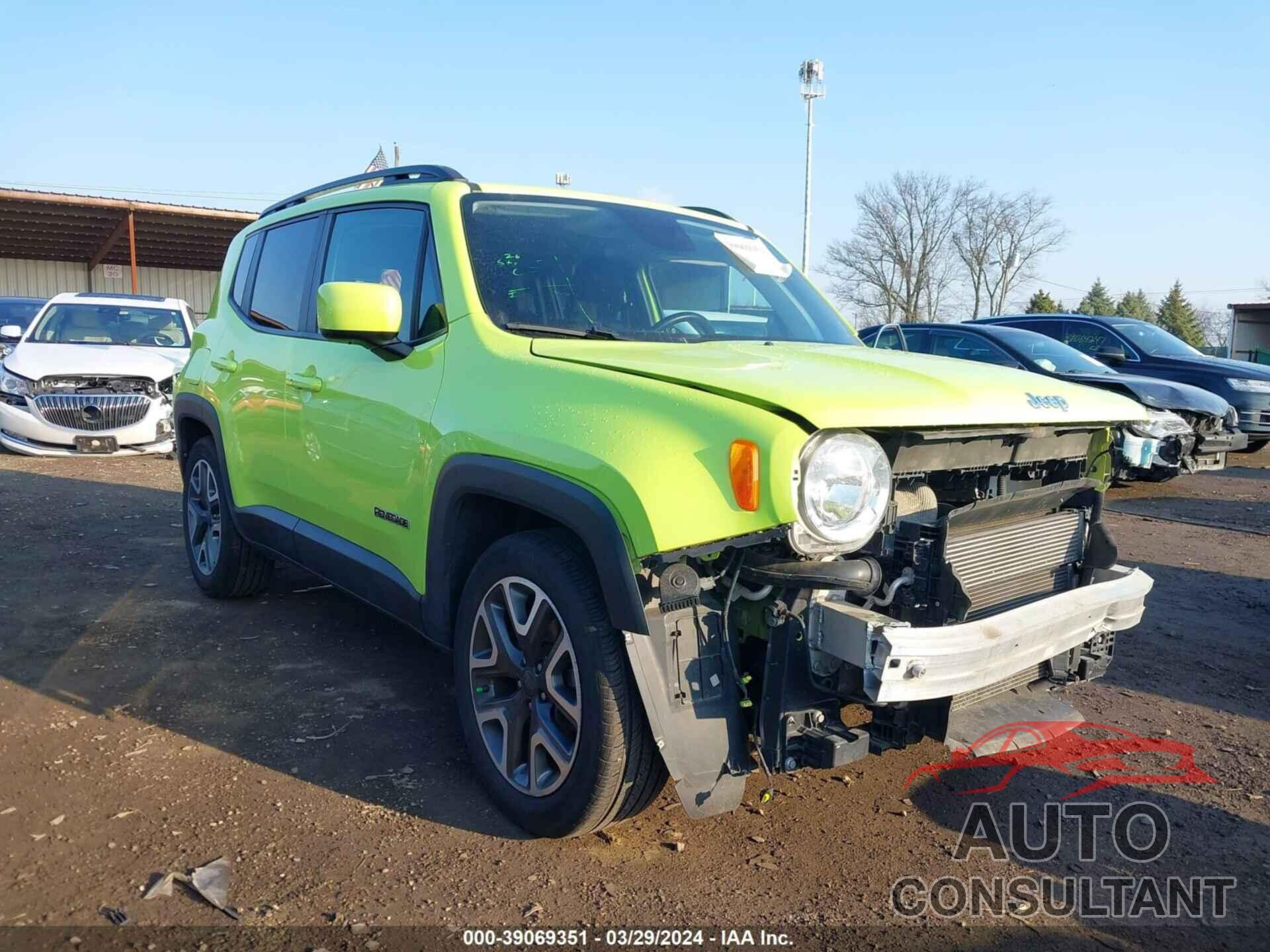 JEEP RENEGADE 2018 - ZACCJABB0JPH10588