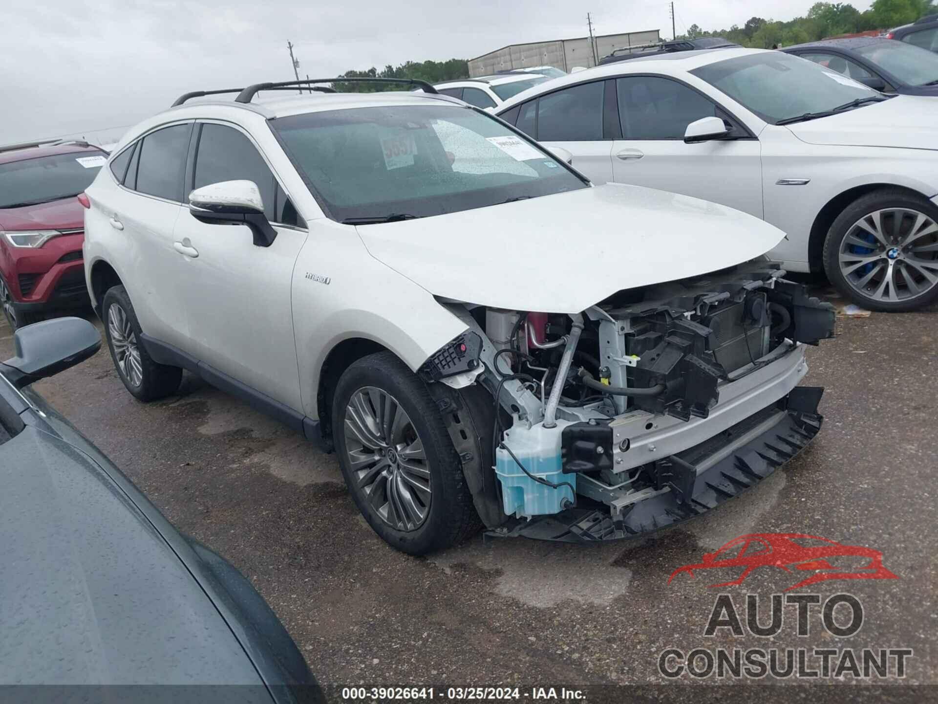 TOYOTA VENZA 2021 - JTEAAAAH8MJ031441