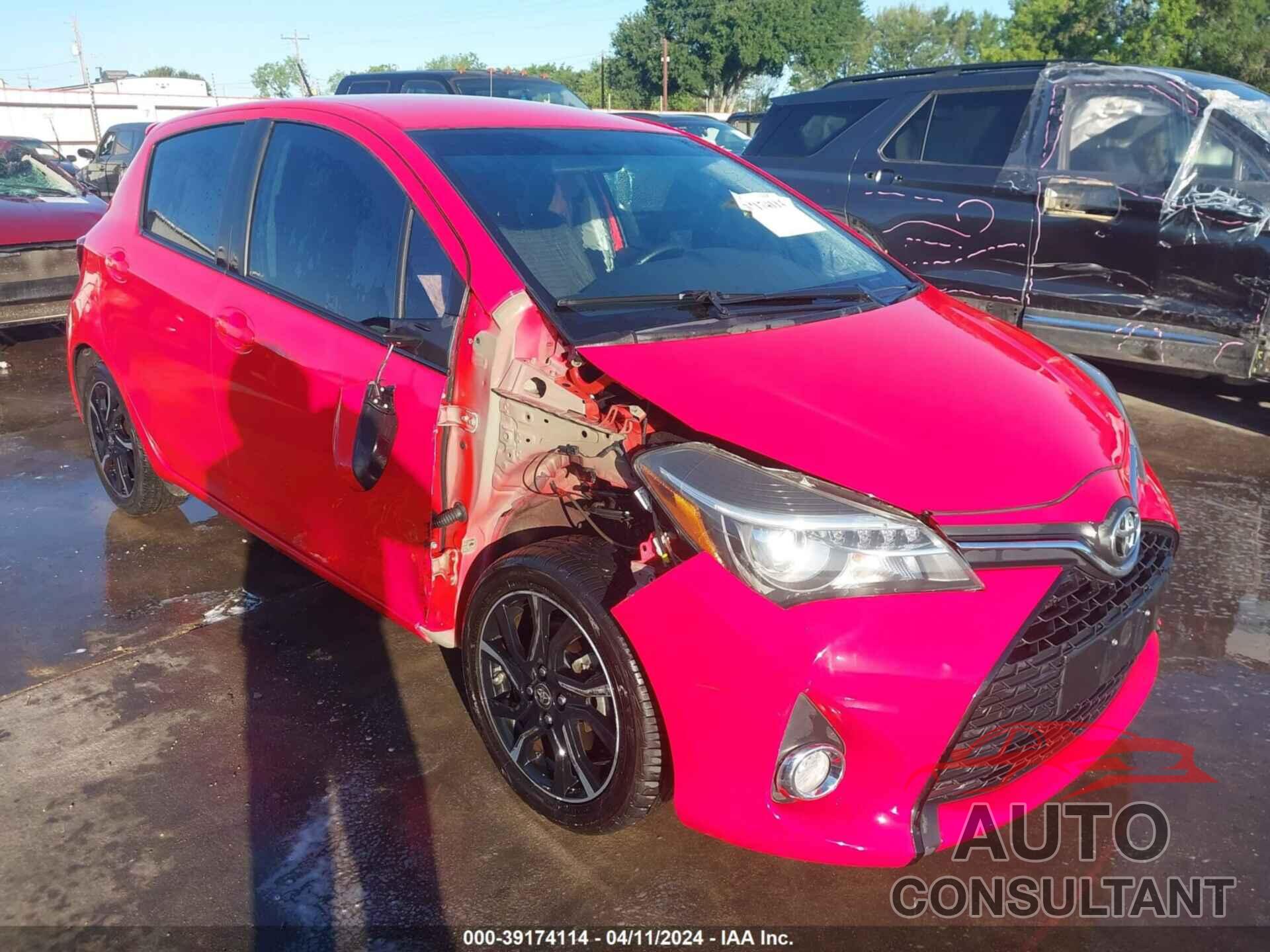 TOYOTA YARIS 2016 - VNKKTUD30GA056463