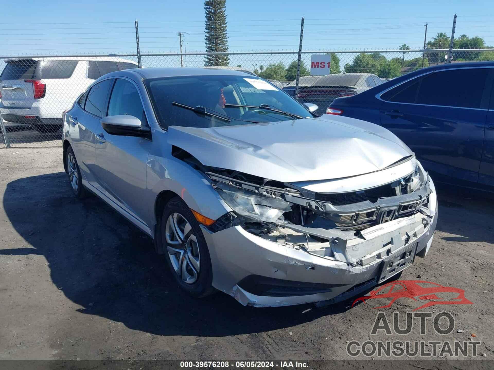 HONDA CIVIC 2017 - 2HGFC2F53HH502140