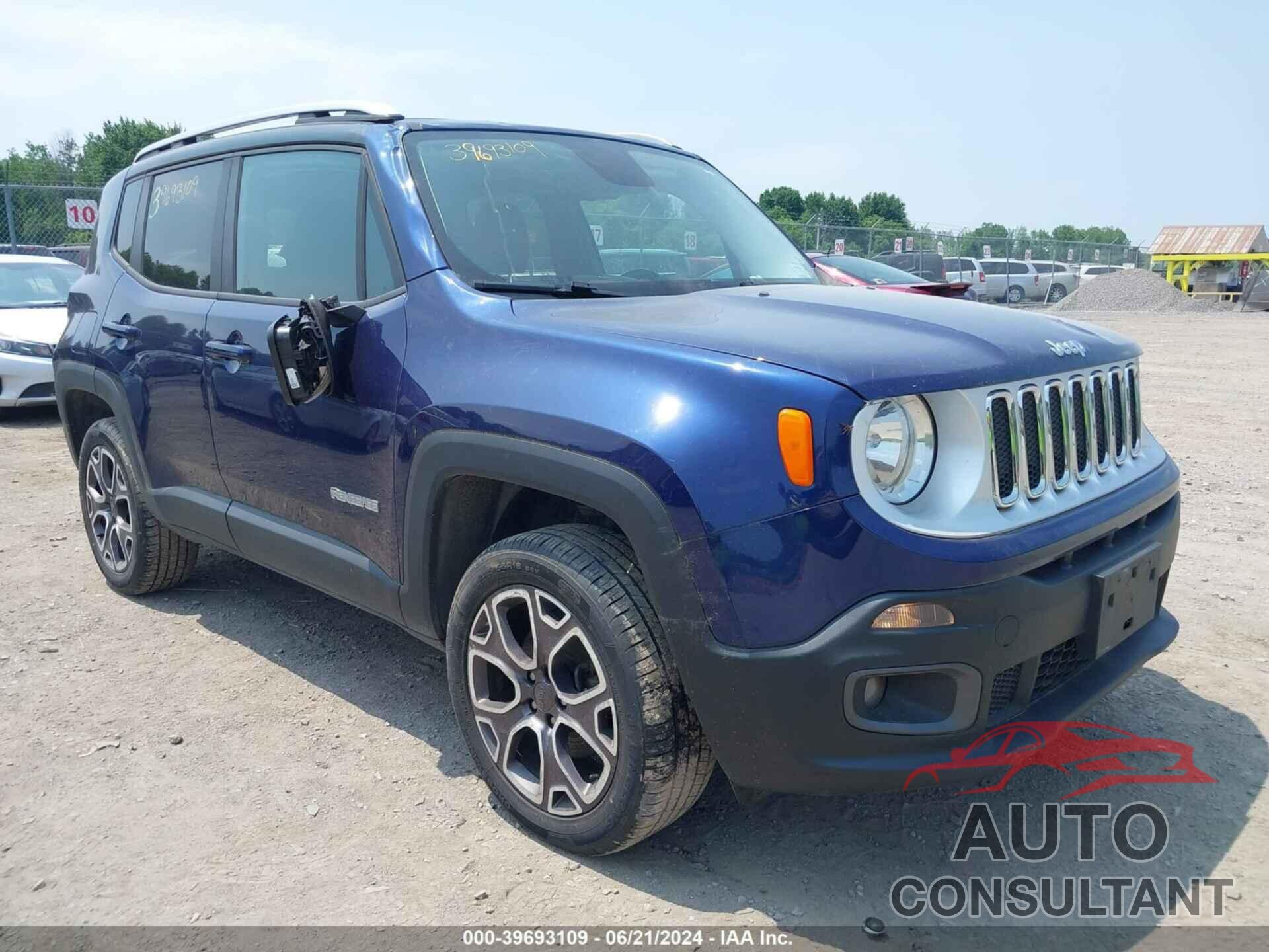 JEEP RENEGADE 2016 - ZACCJBDT5GPC80769