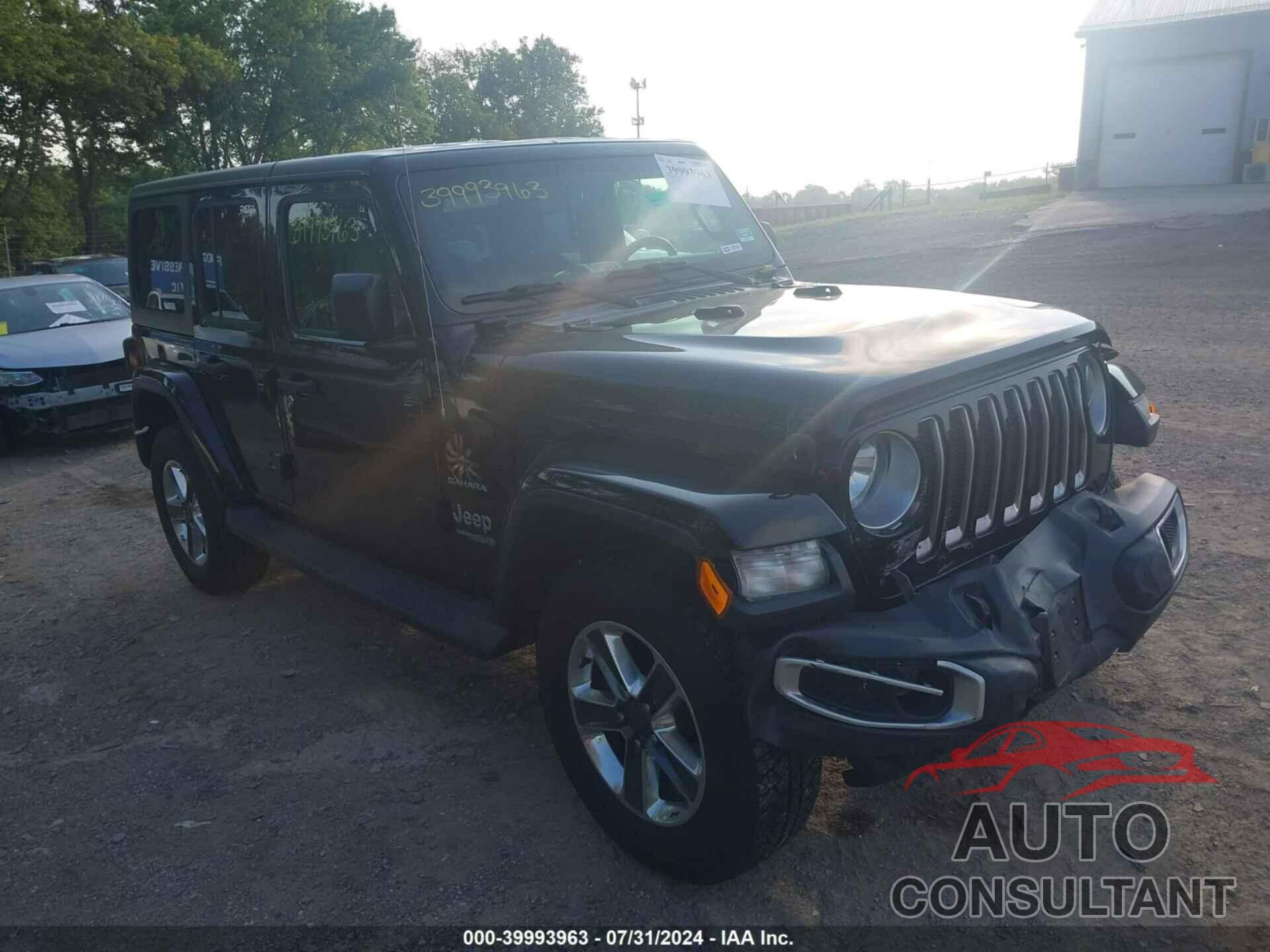 JEEP WRANGLER UNLIMITED 2018 - 1C4HJXEG7JW311891