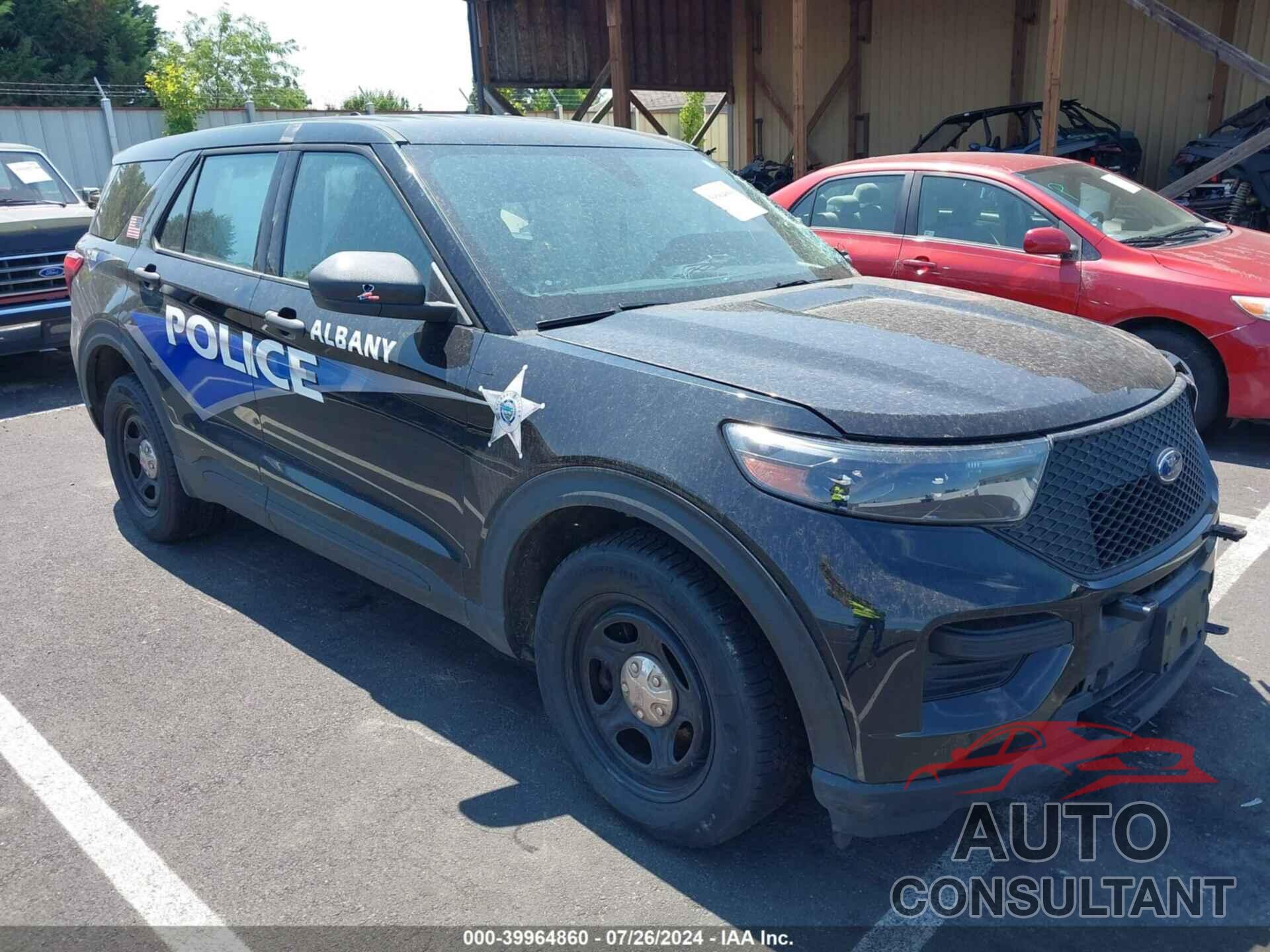 FORD POLICE INTERCEPTOR UTILITY 2021 - 1FM5K8ABXMGC33729