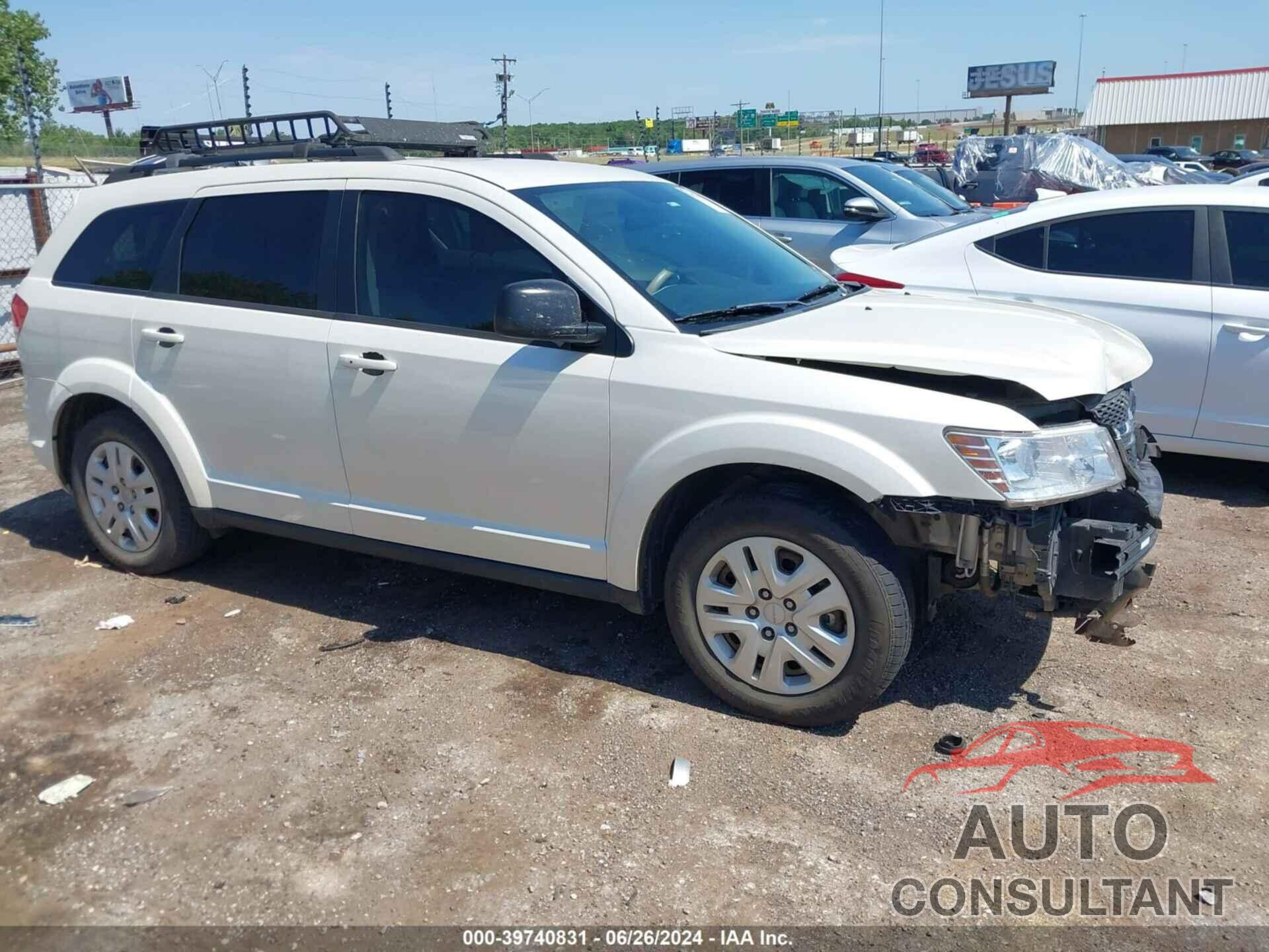 DODGE JOURNEY 2017 - 3C4PDCAB8HT504380