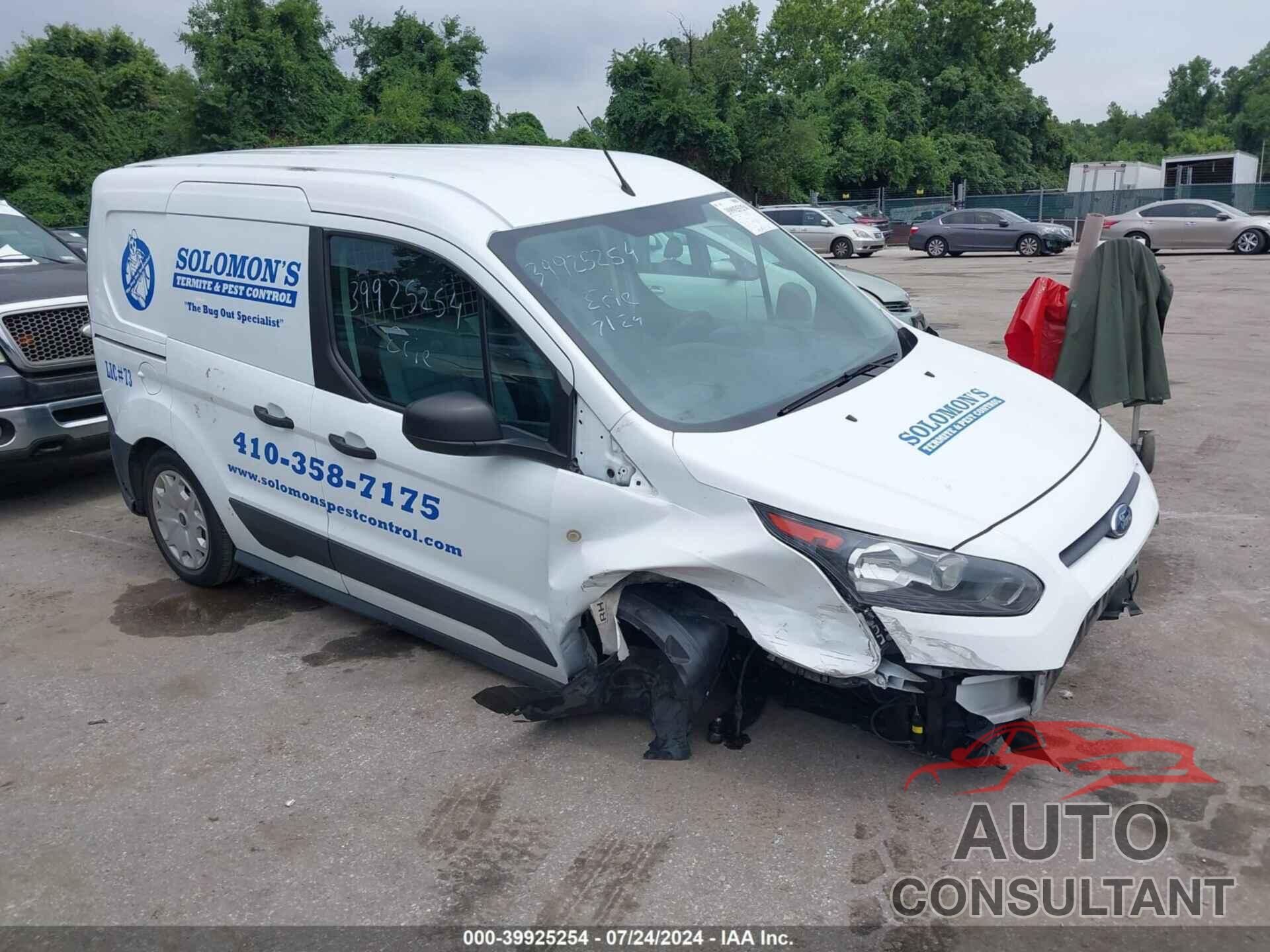 FORD TRANSIT CONNECT 2018 - NM0LS6E72J1348794