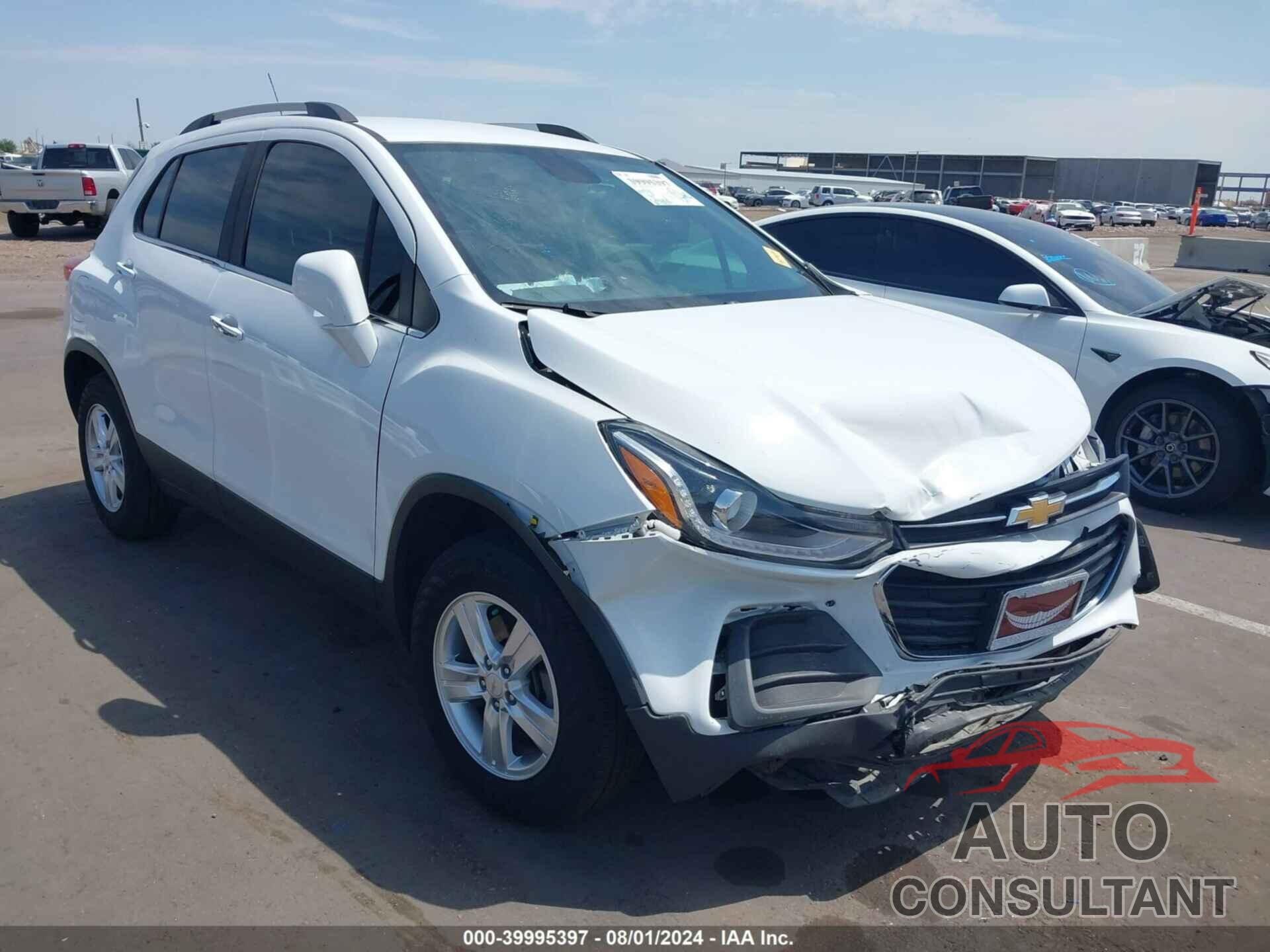 CHEVROLET TRAX 2018 - KL7CJPSB1JB681922