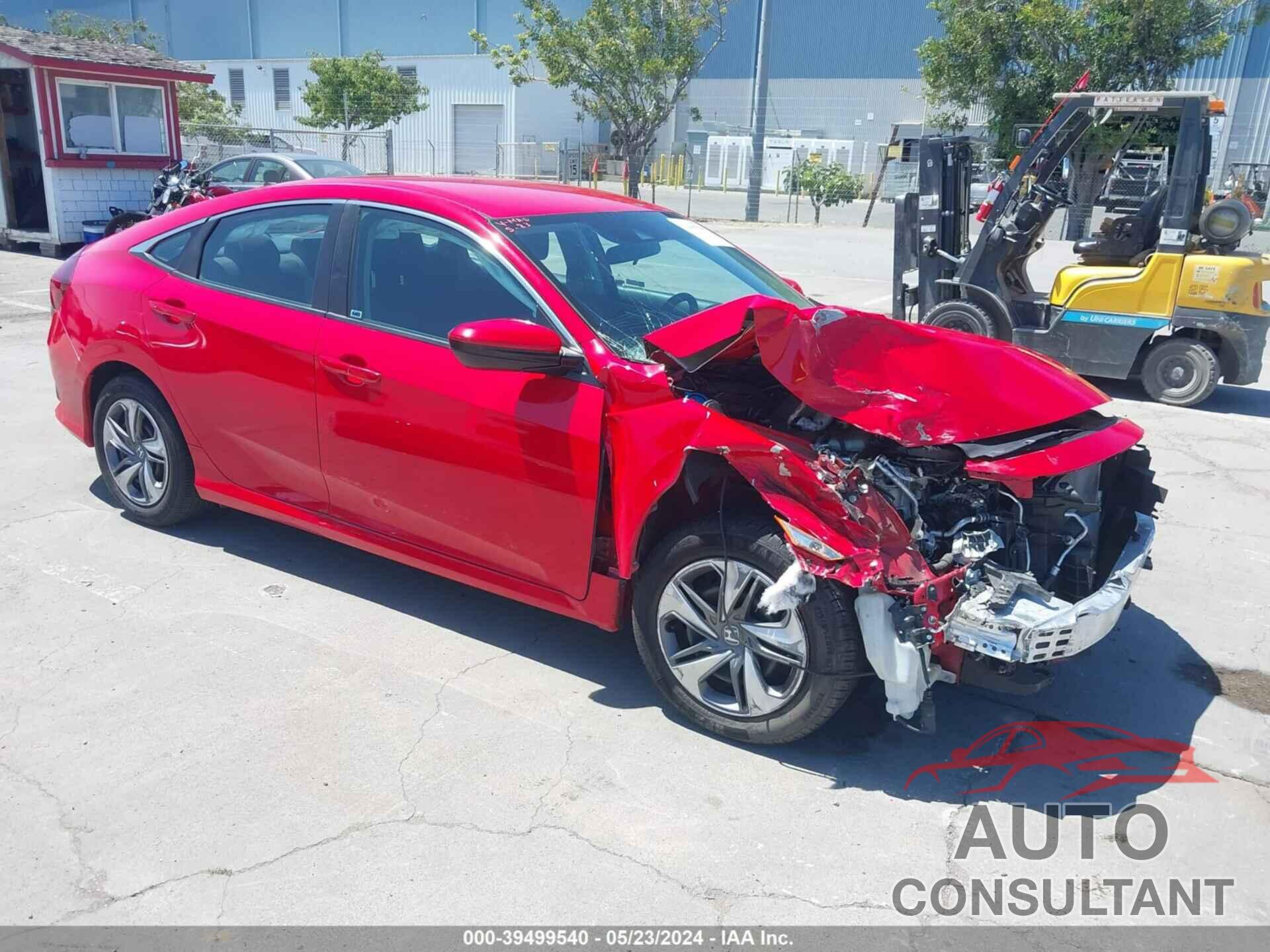 HONDA CIVIC 2019 - 2HGFC2F69KH559037