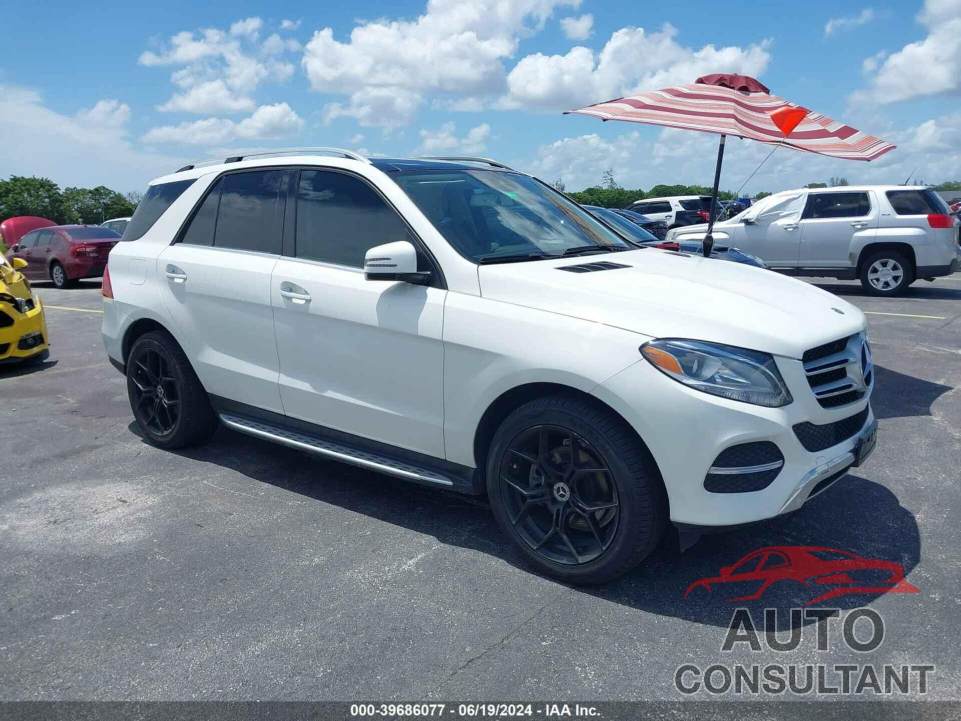MERCEDES-BENZ GLE 350 2017 - 4JGDA5JBXHA921476