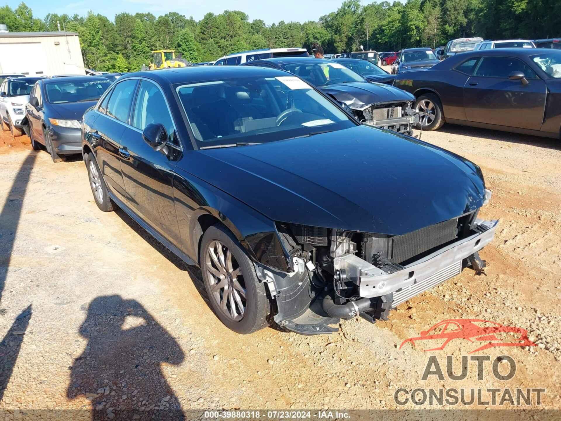 AUDI A4 2020 - WAUGMAF49LN005057