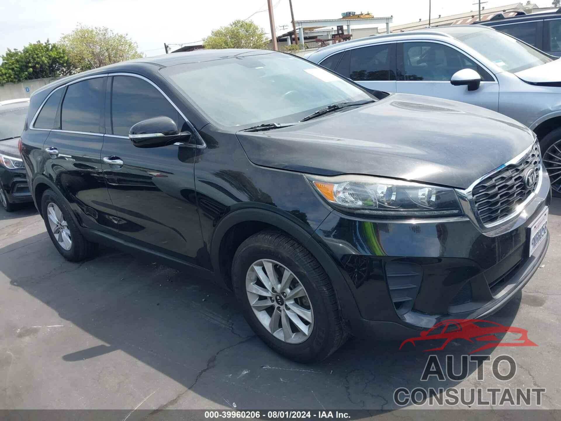 KIA SORENTO 2019 - 5XYPG4A37KG460604