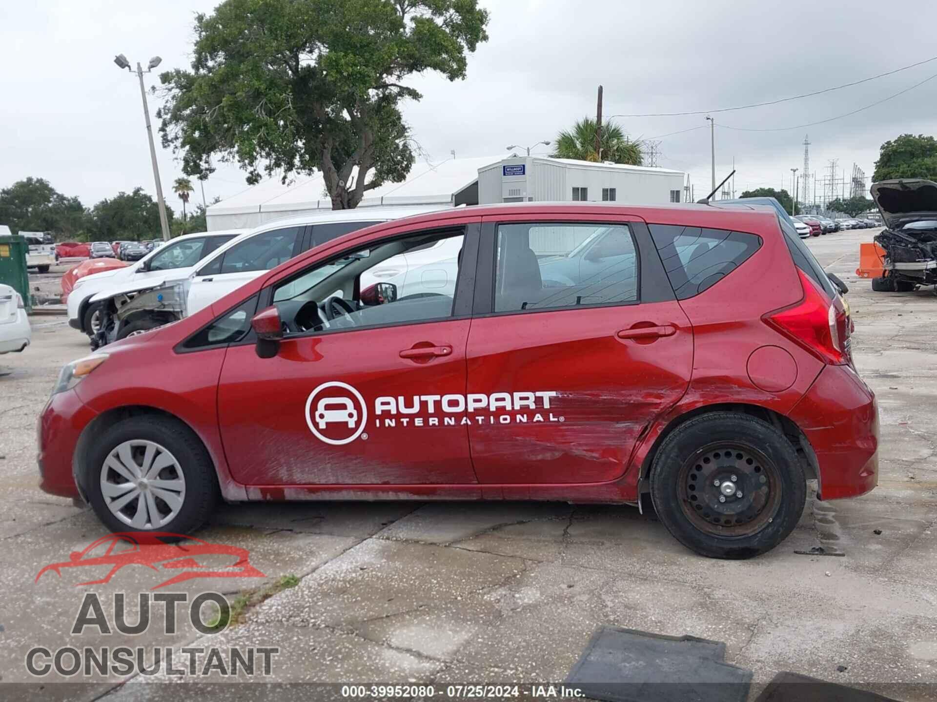 NISSAN VERSA NOTE 2017 - 3N1CE2CP3HL366152