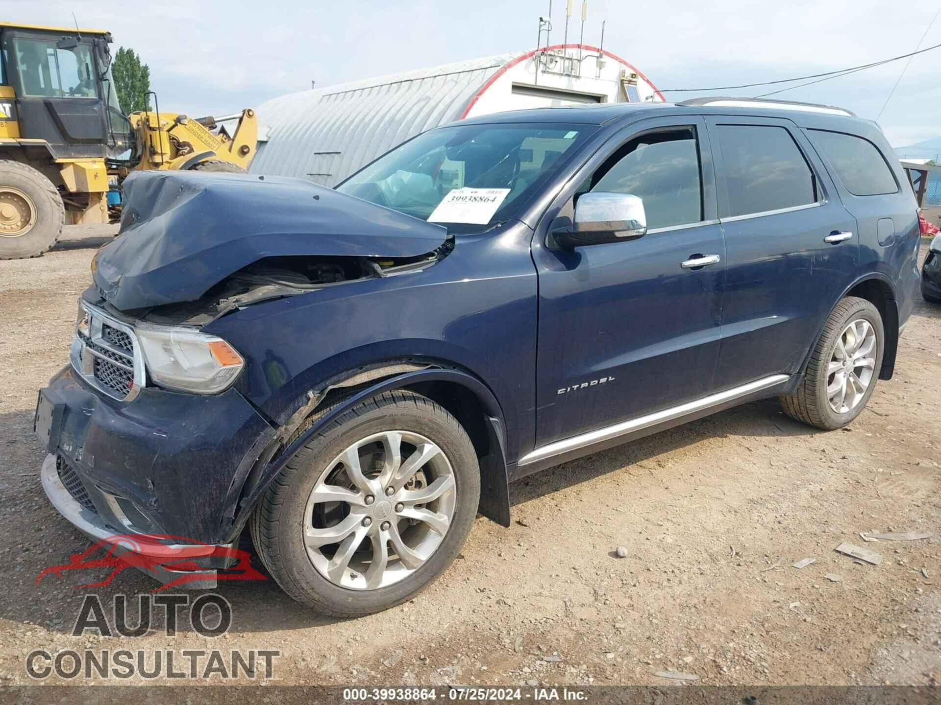 DODGE DURANGO 2017 - 1C4SDJET8HC945536