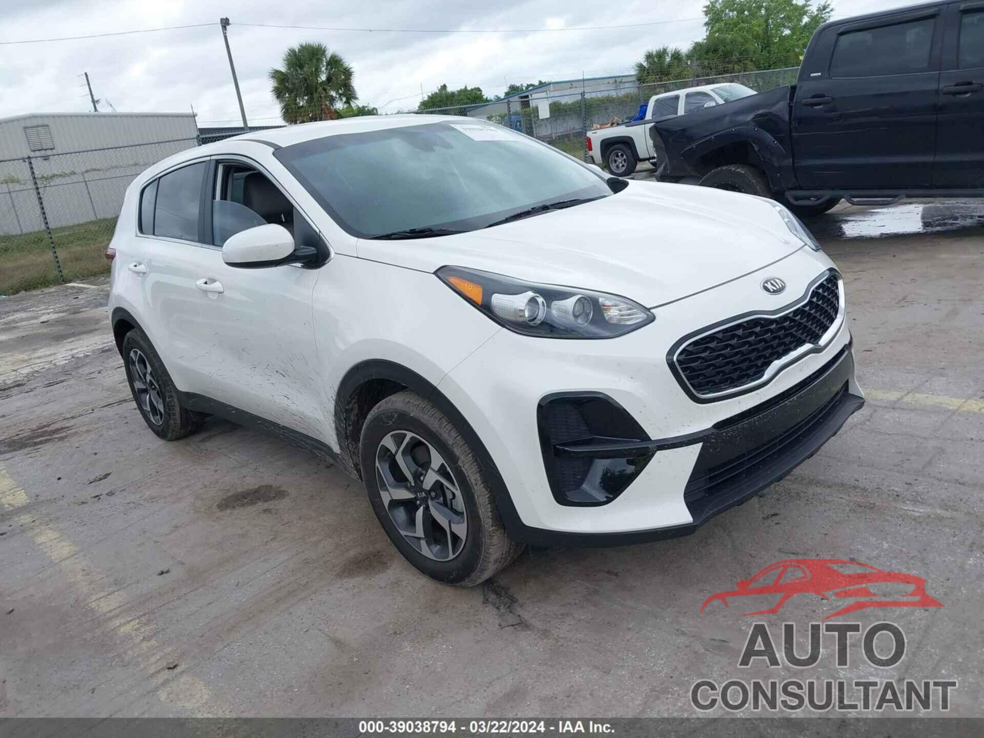 KIA SPORTAGE 2022 - KNDPM3AC0N7017912