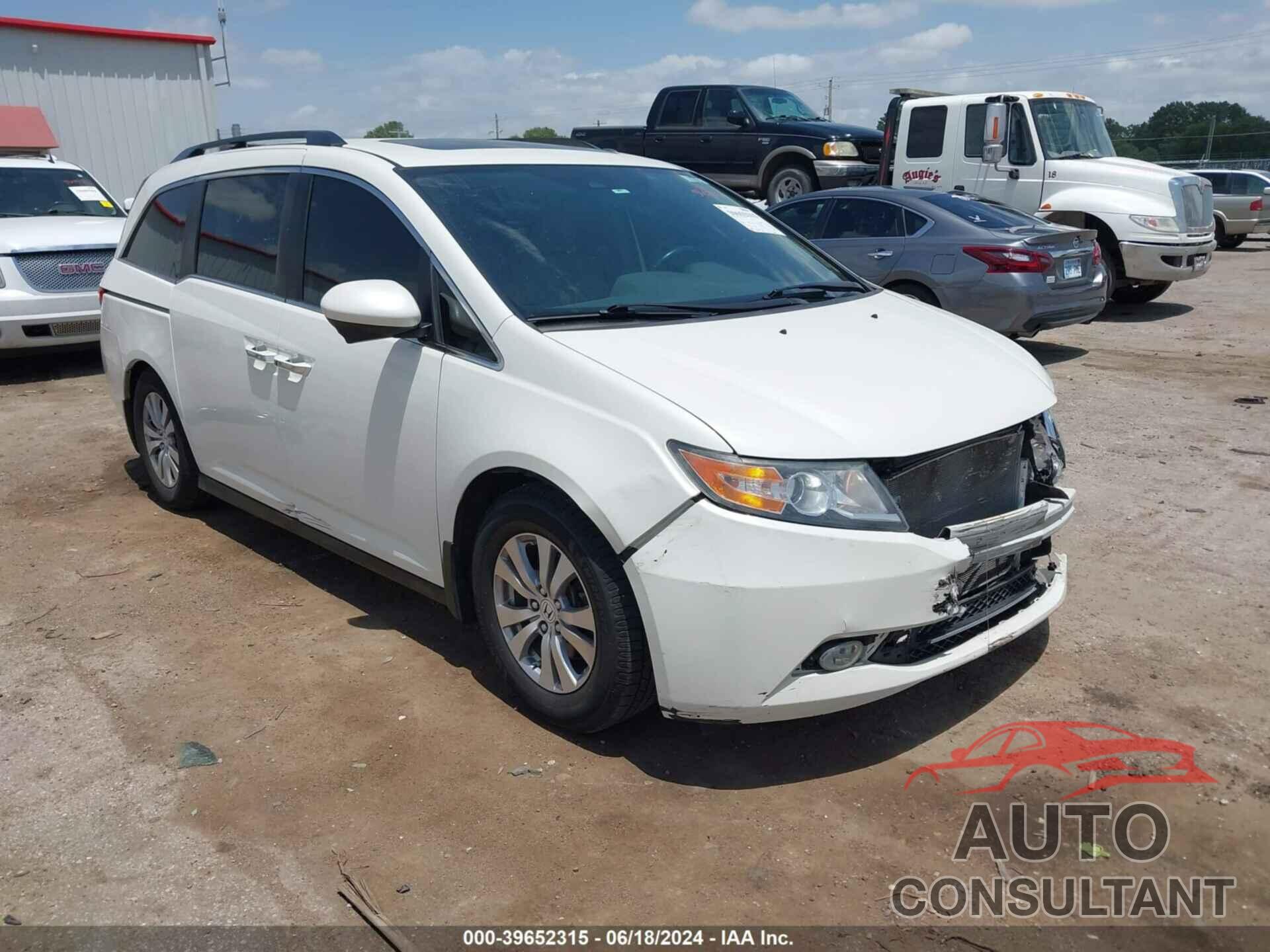 HONDA ODYSSEY 2016 - 5FNRL5H60GB076477