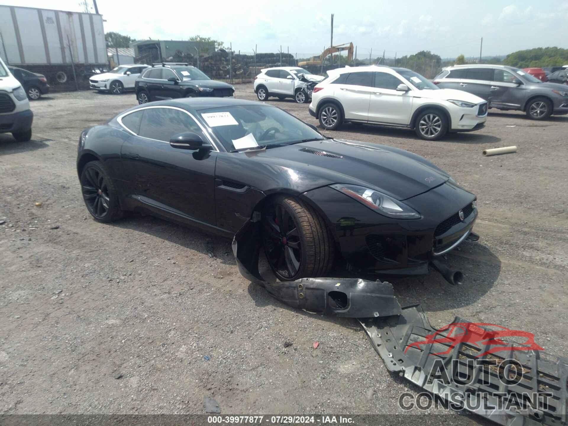 JAGUAR F-TYPE 2016 - SAJWA6BU8G8K25709