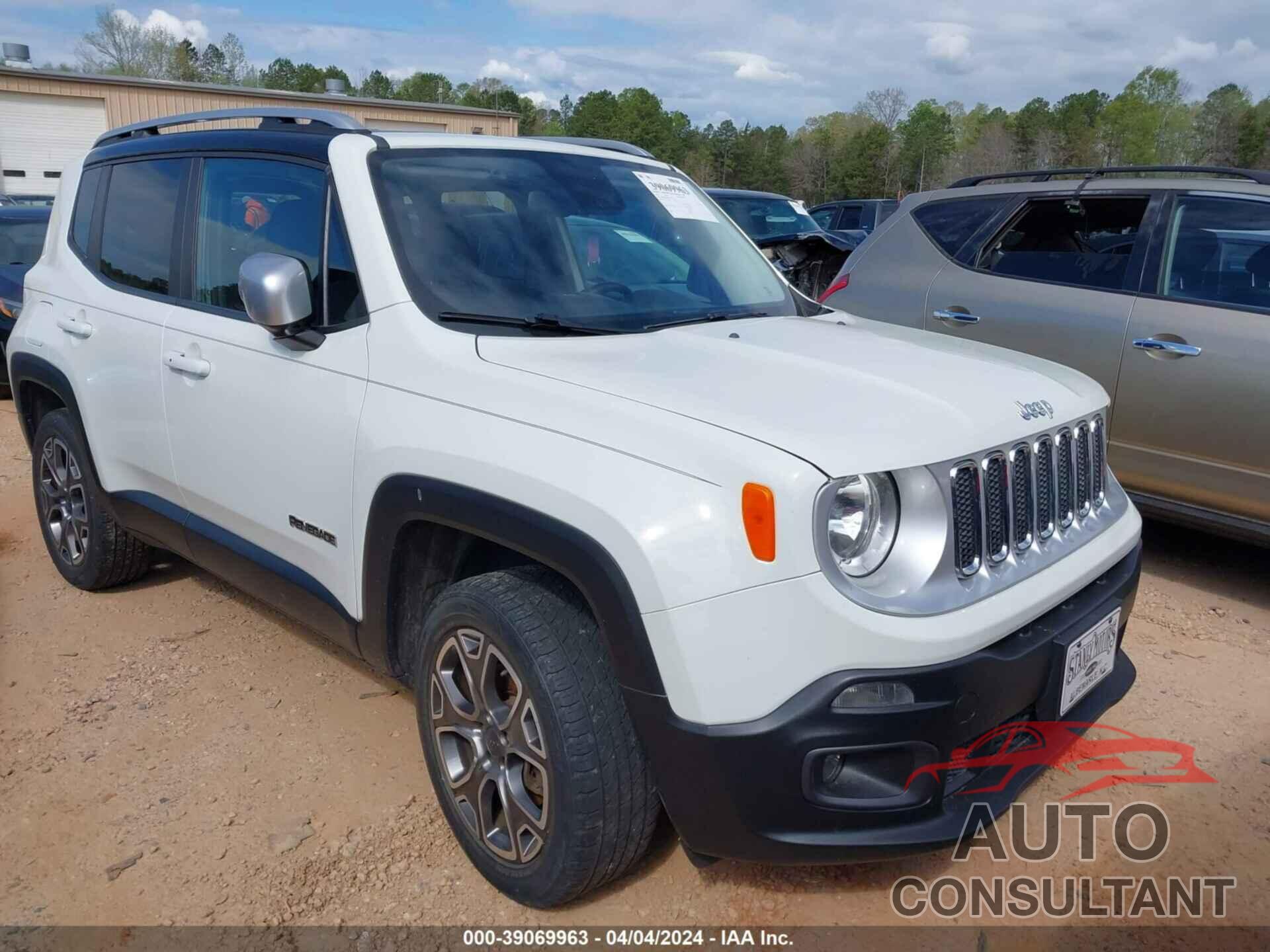 JEEP RENEGADE 2016 - ZACCJBDT4GPD23837