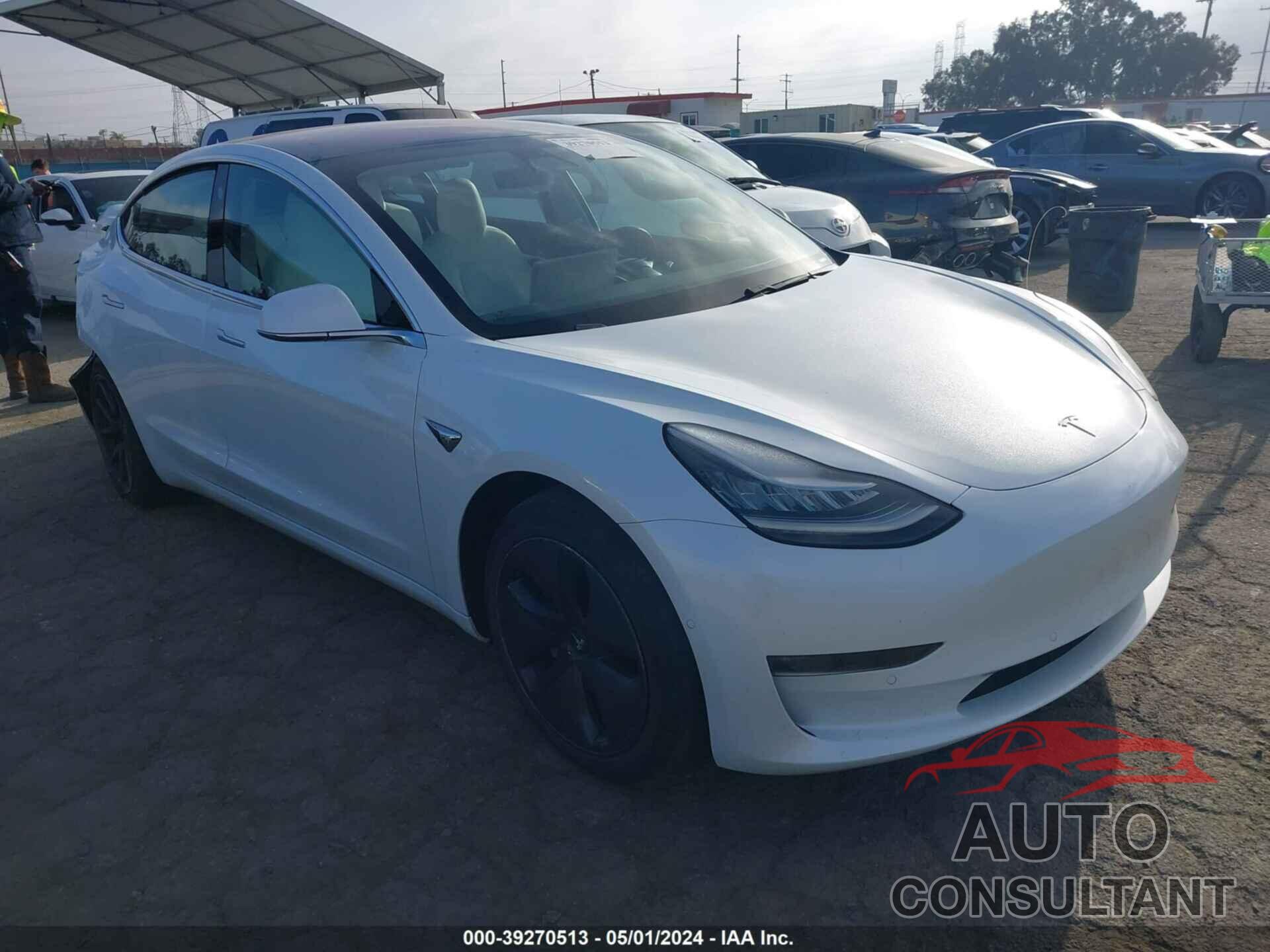 TESLA MODEL 3 2018 - 5YJ3E1EB6JF112920