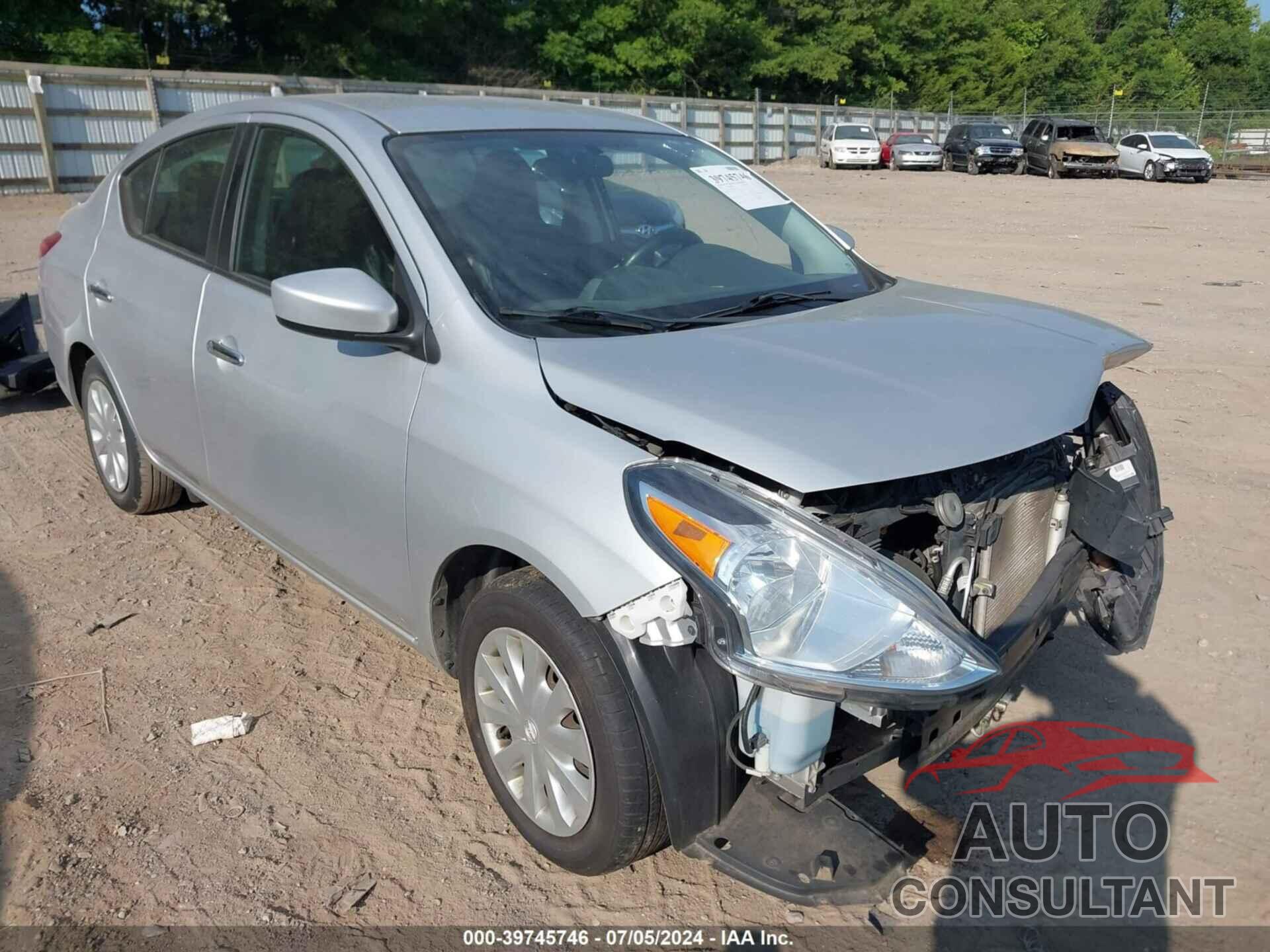 NISSAN VERSA 2017 - 3N1CN7AP1HK425141