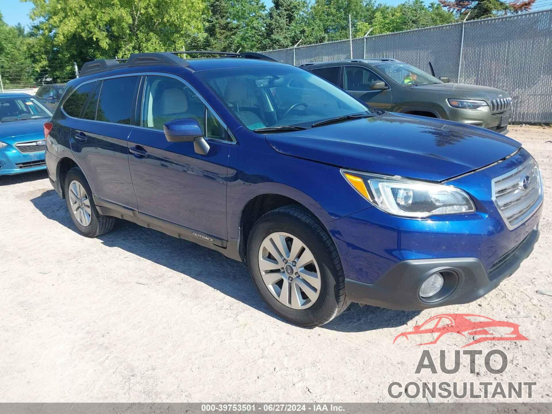 SUBARU OUTBACK 2017 - 4S4BSACCXH3275038