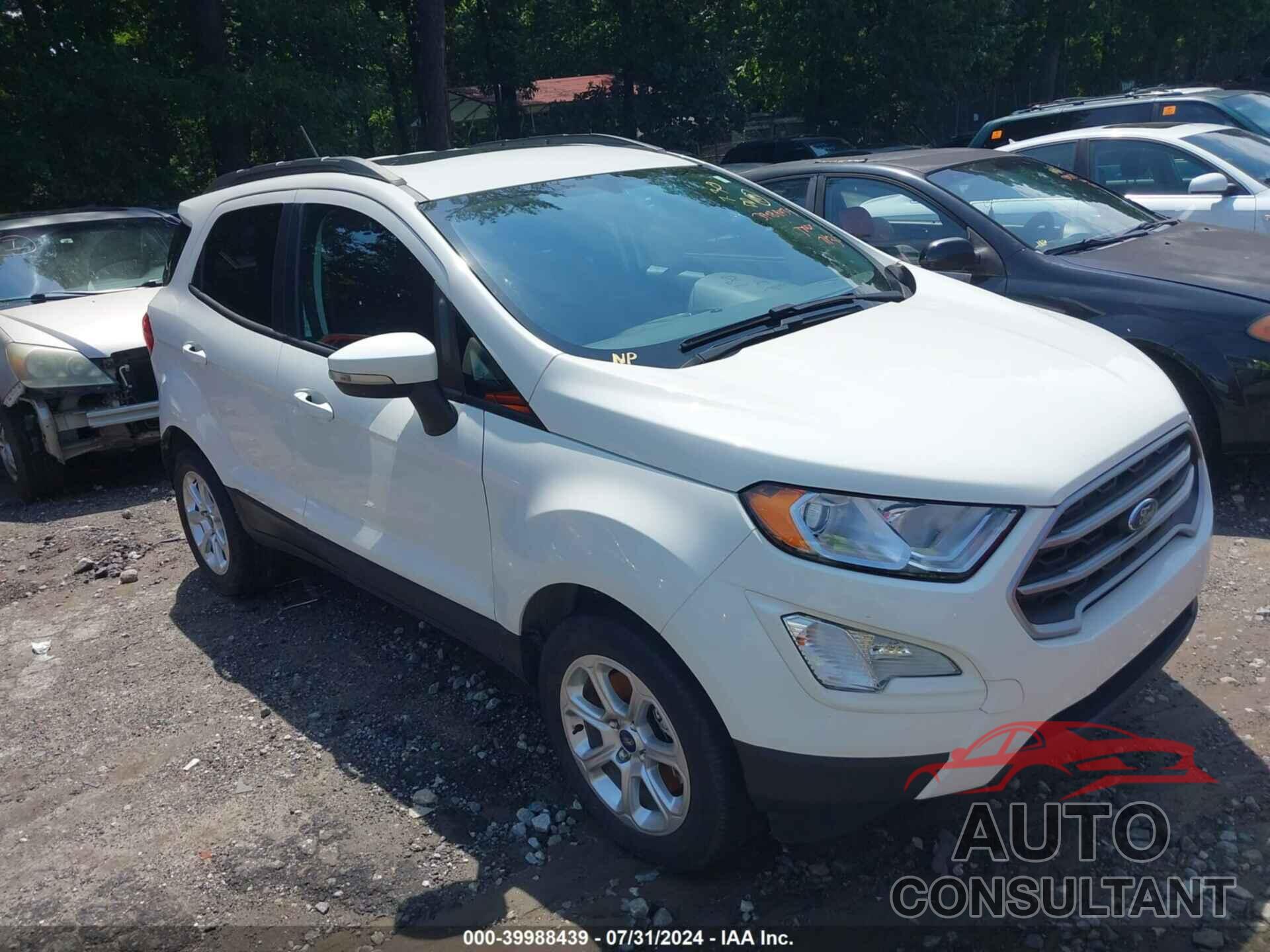 FORD ECOSPORT 2020 - MAJ3S2GE4LC386709