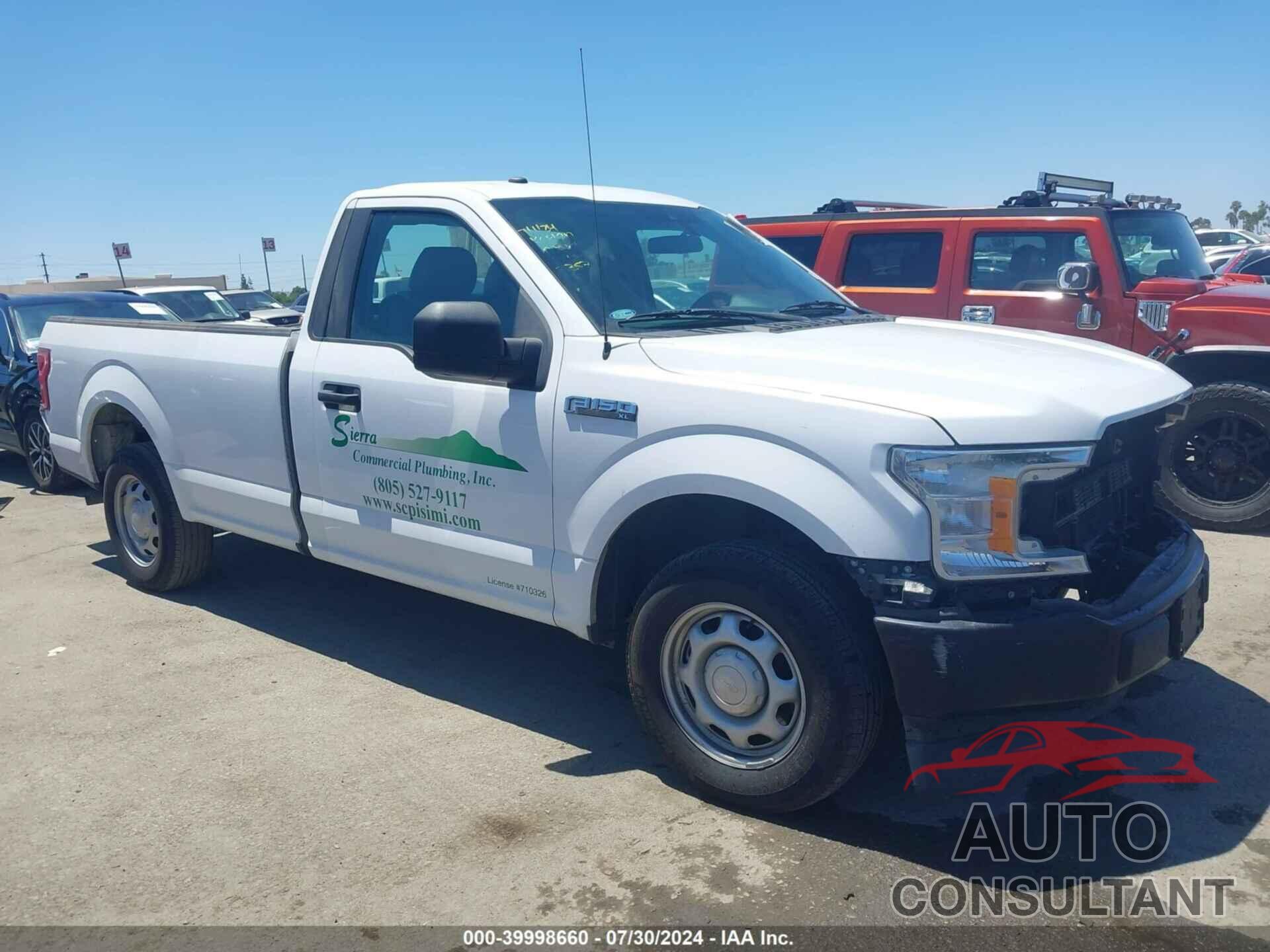 FORD F-150 2019 - 1FTMF1CB5KKE38796