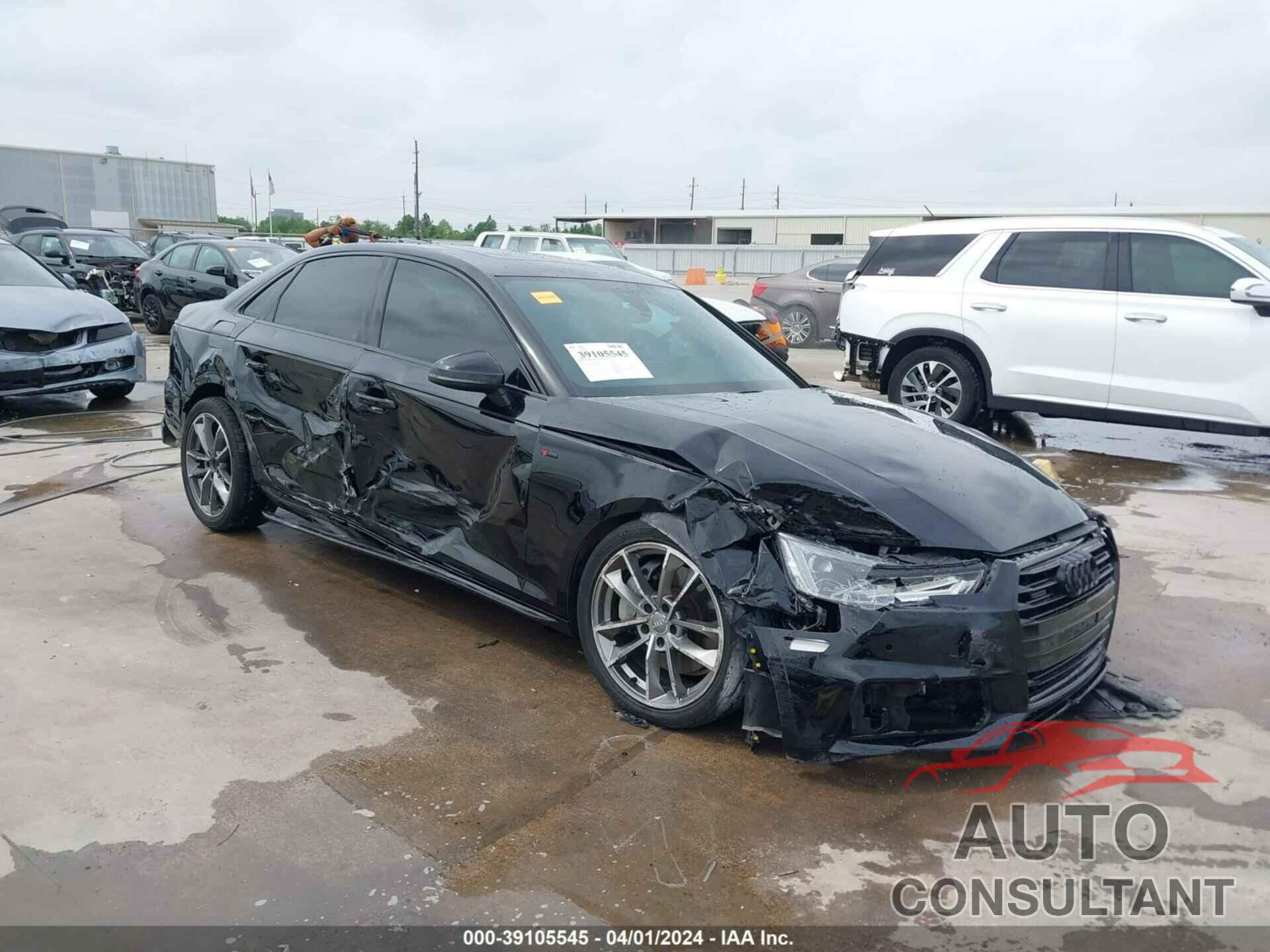 AUDI A4 2017 - WAUENAF47HN040031