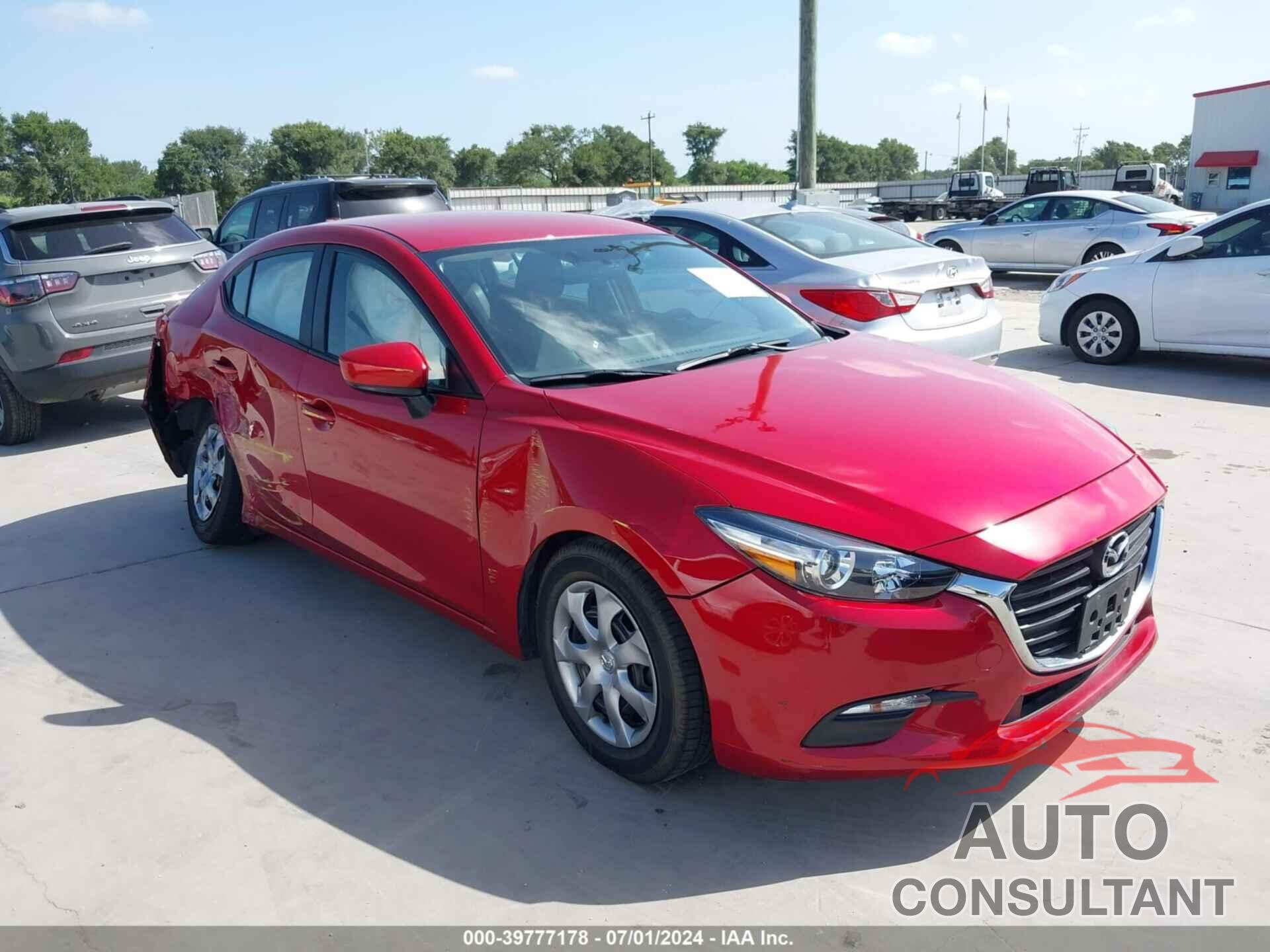 MAZDA MAZDA3 2017 - JM1BN1U7XH1142885