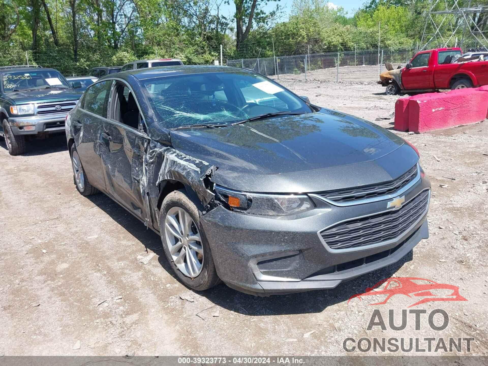 CHEVROLET MALIBU 2017 - 1G1ZE5ST7HF126029