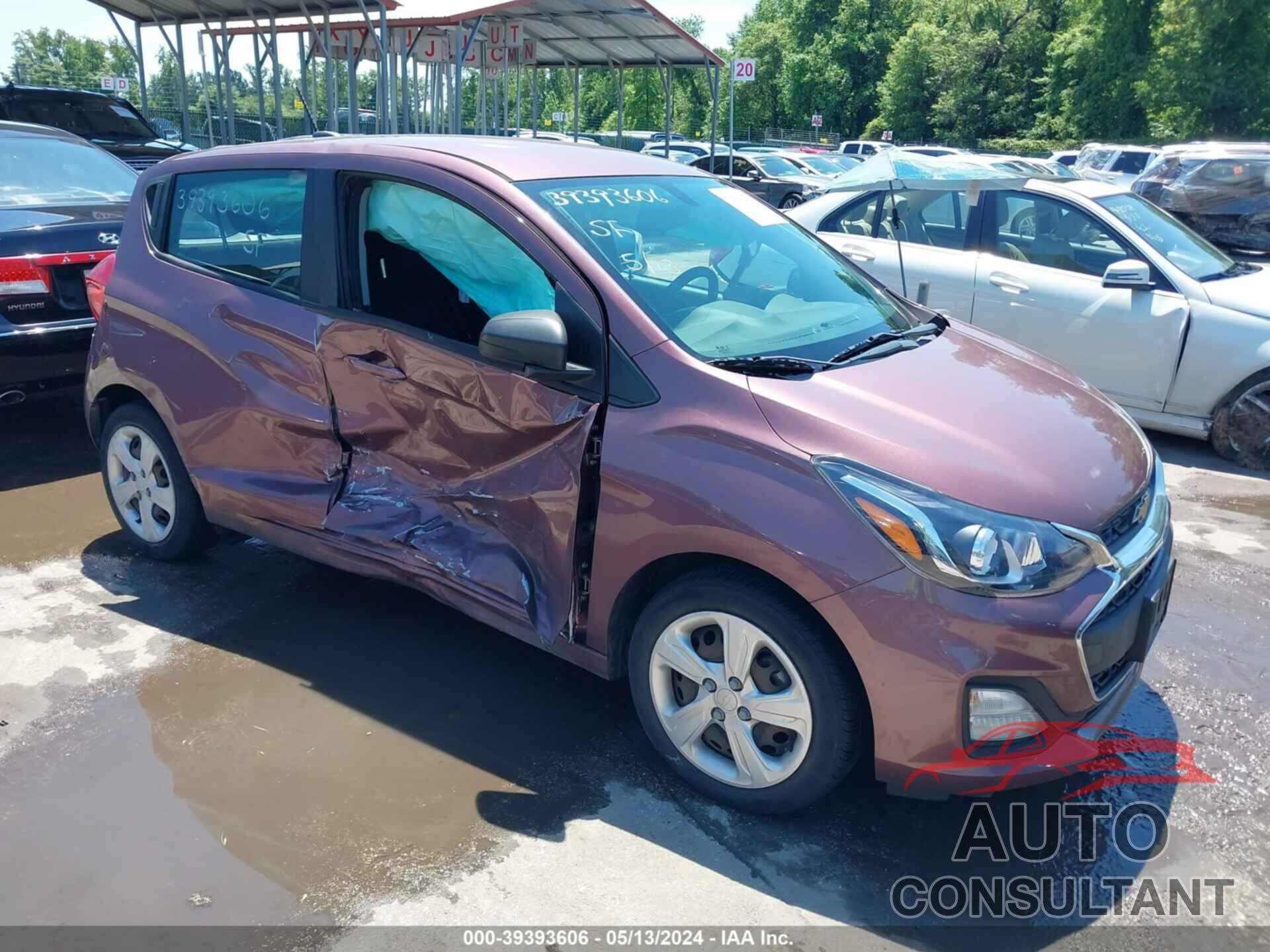 CHEVROLET SPARK 2019 - KL8CB6SA5KC726558