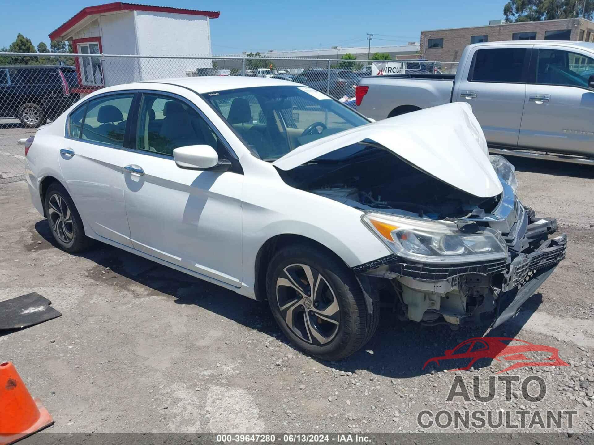 HONDA ACCORD 2017 - 1HGCR2F32HA164857