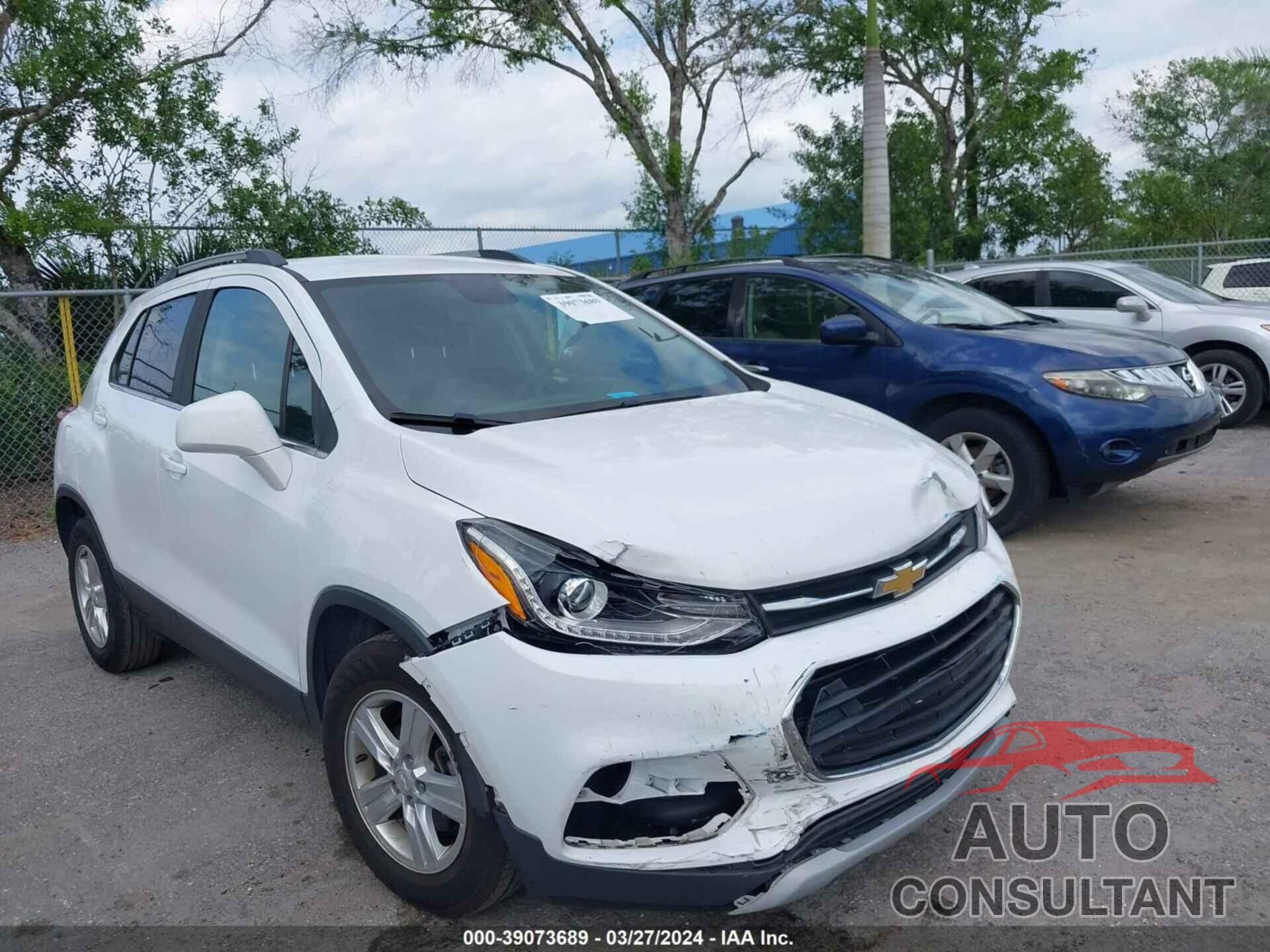 CHEVROLET TRAX 2019 - 3GNCJLSB8KL191965