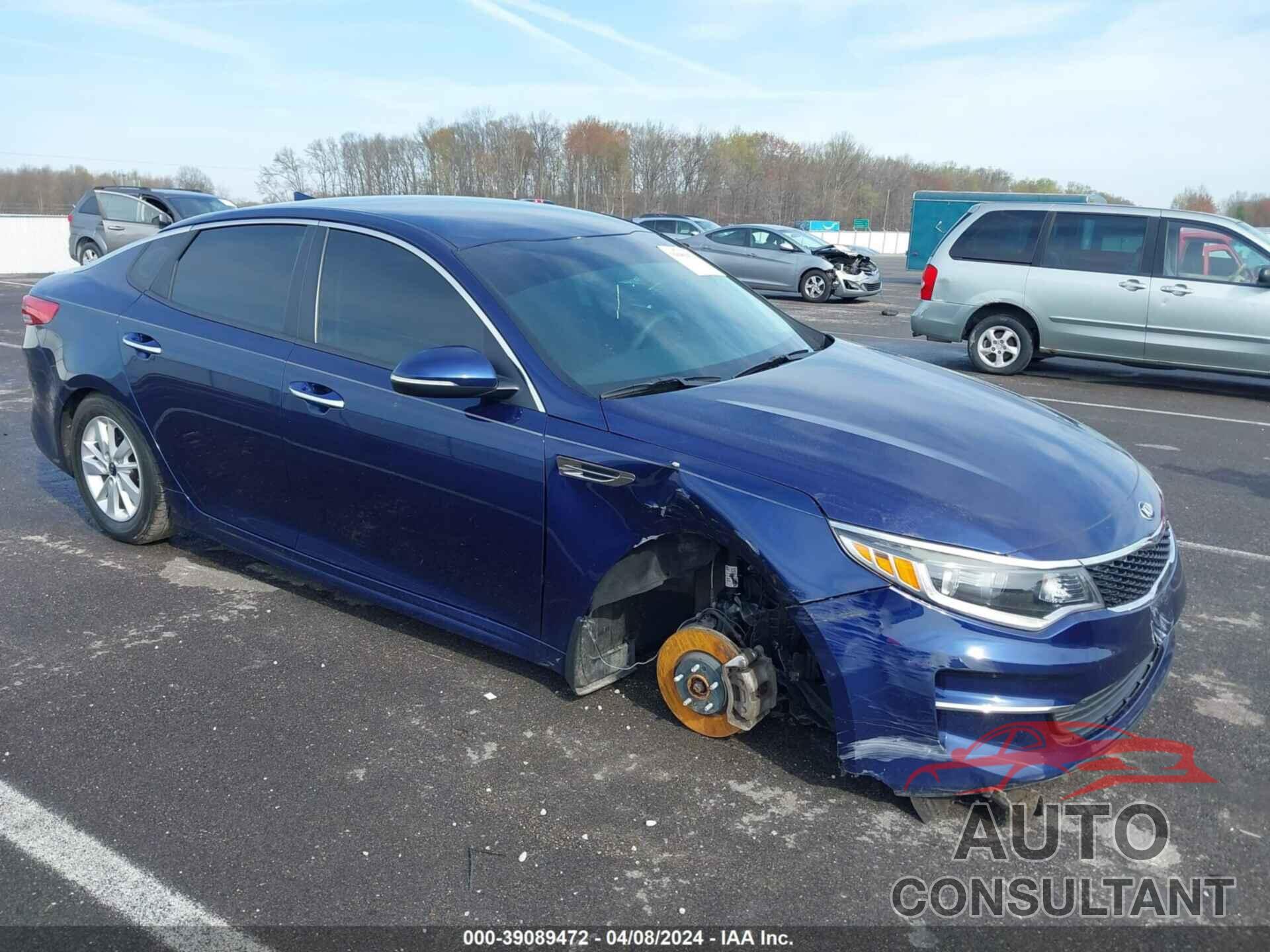 KIA OPTIMA 2018 - 5XXGT4L31JG184285