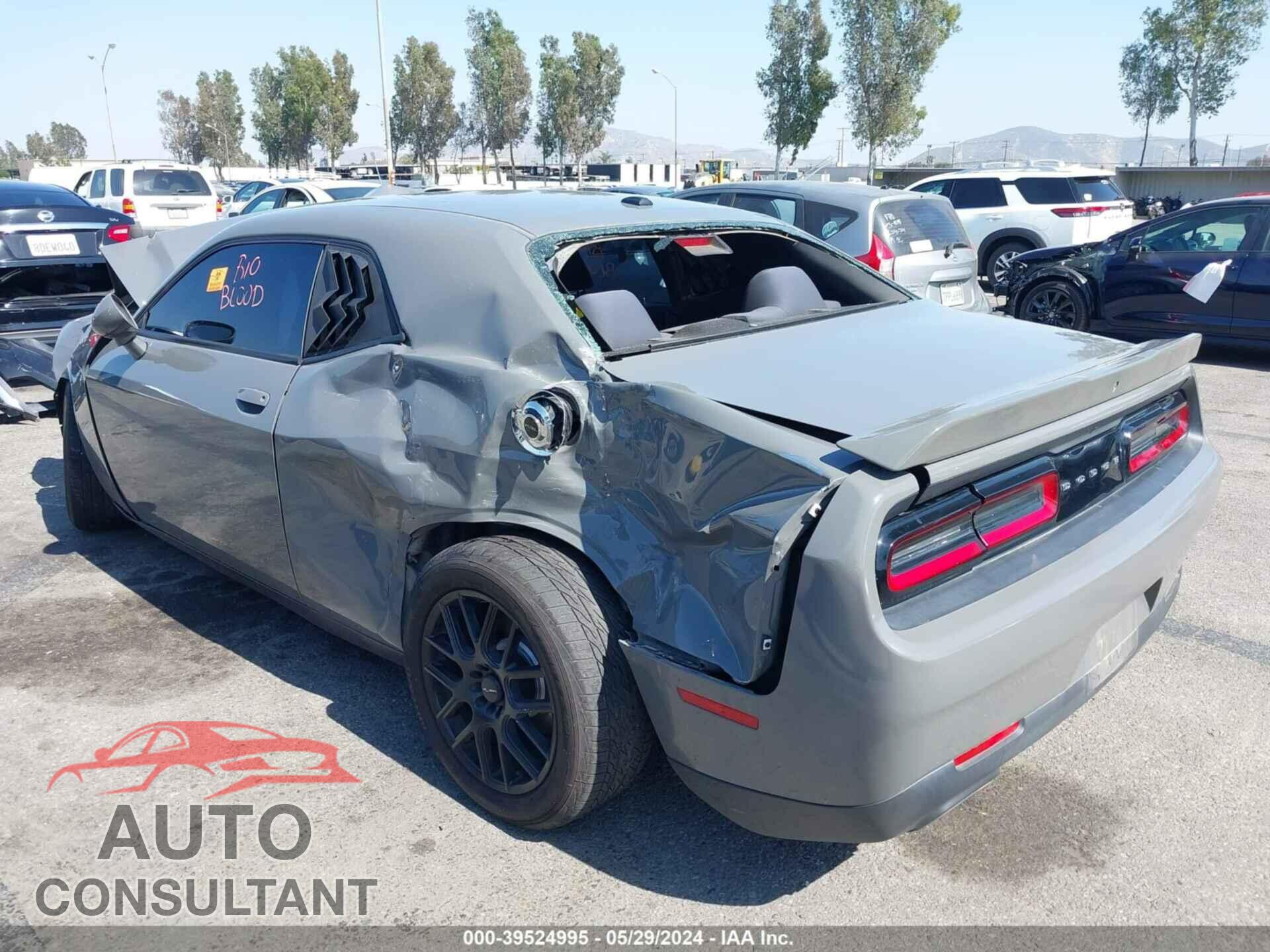 DODGE CHALLENGER 2019 - 2C3CDZAG5KH605202