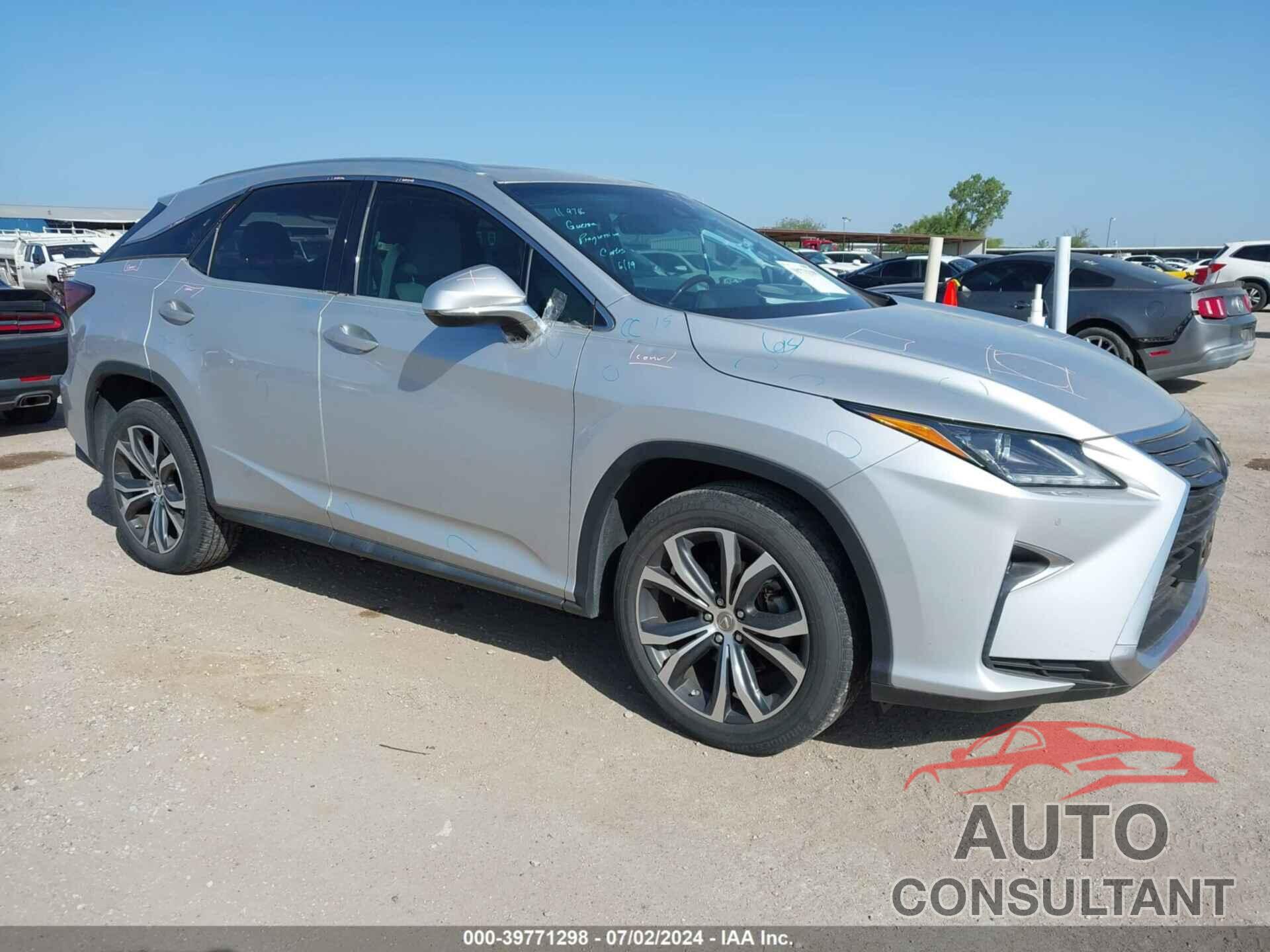 LEXUS RX 350 2017 - 2T2BZMCA6HC127911