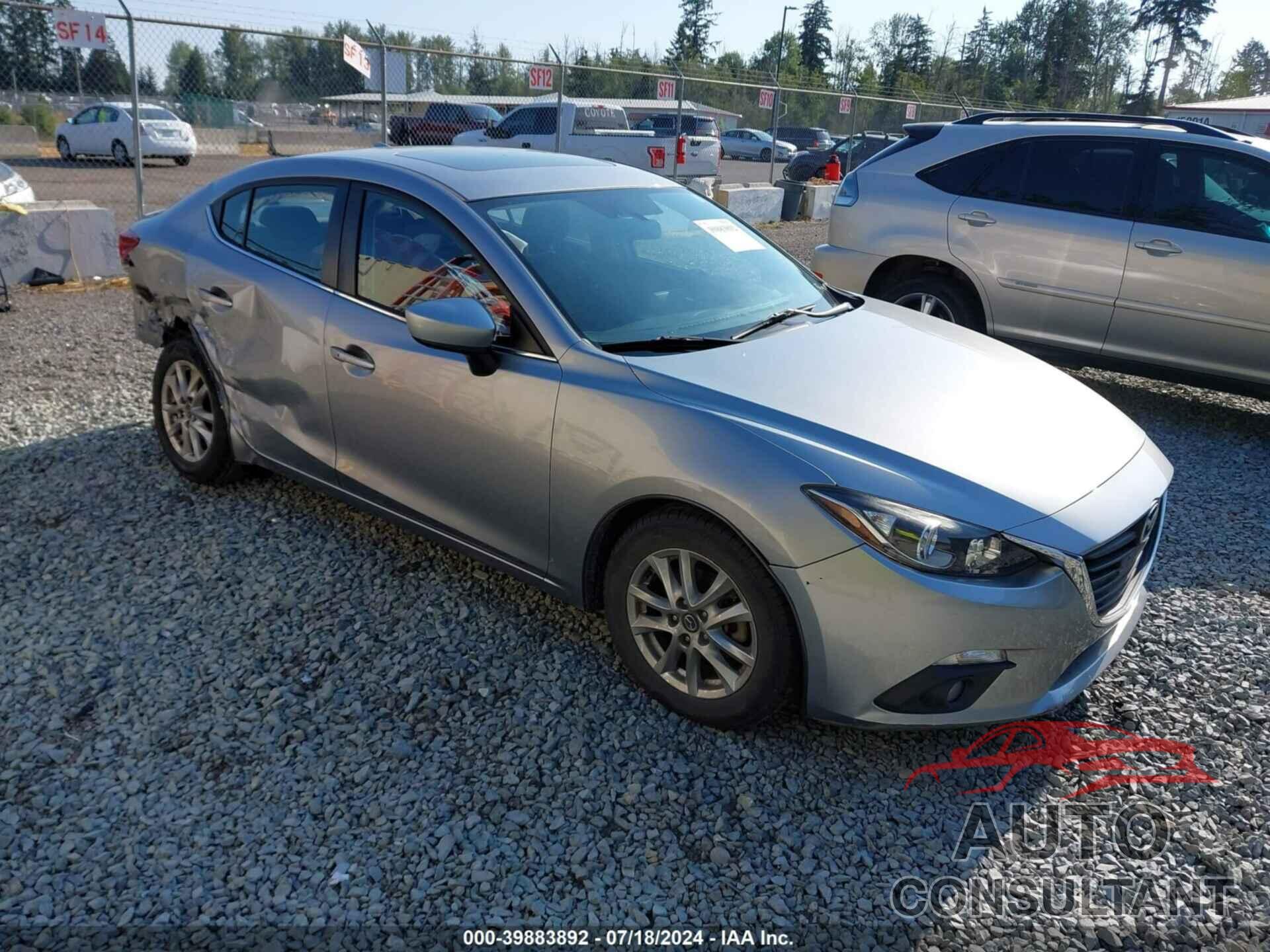 MAZDA MAZDA3 2016 - JM1BM1W78G1286904