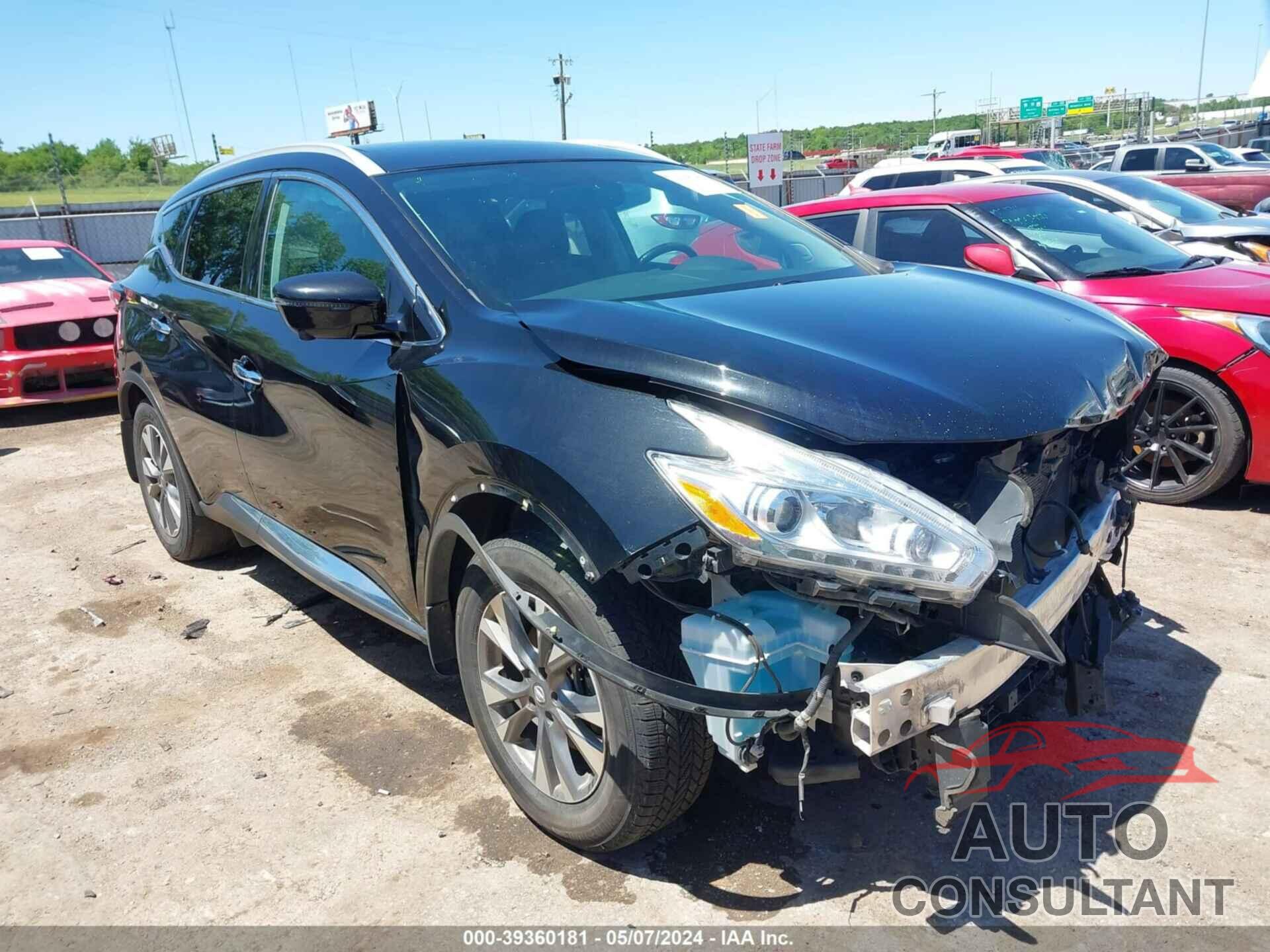 NISSAN MURANO 2016 - 5N1AZ2MH8GN155703