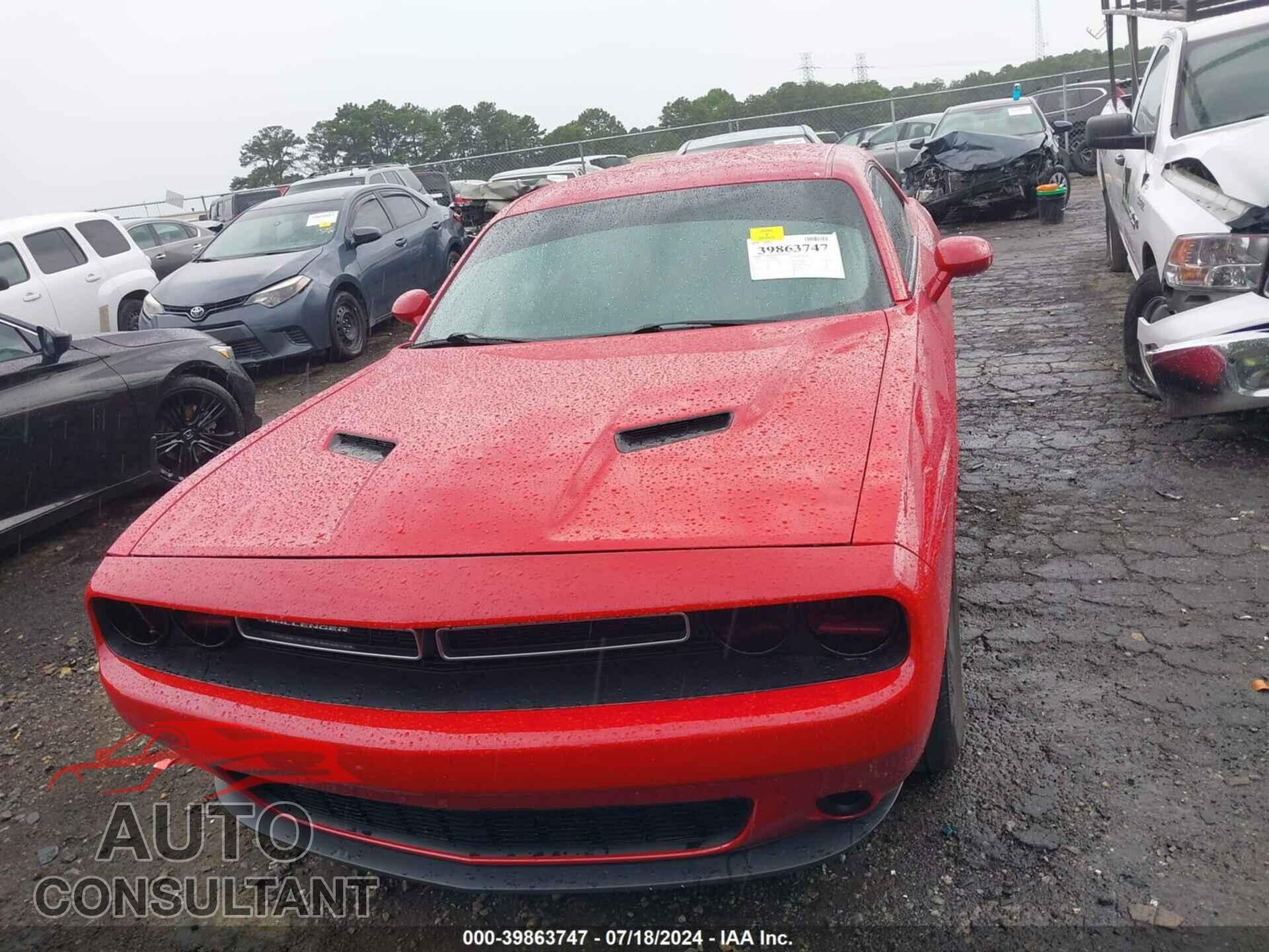 DODGE CHALLENGER 2016 - 2C3CDZAG1GH249807