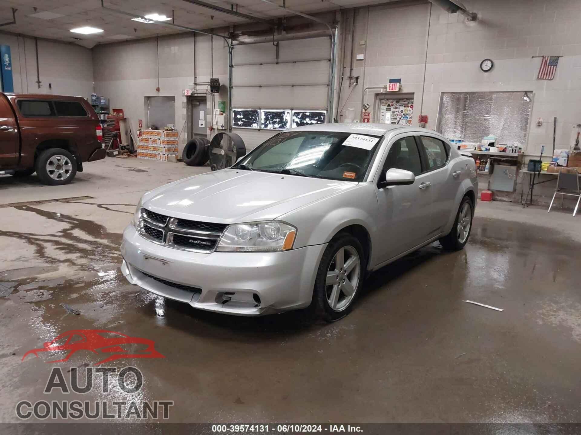 DODGE AVENGER 2011 - 1B3BD1FB7BN602185