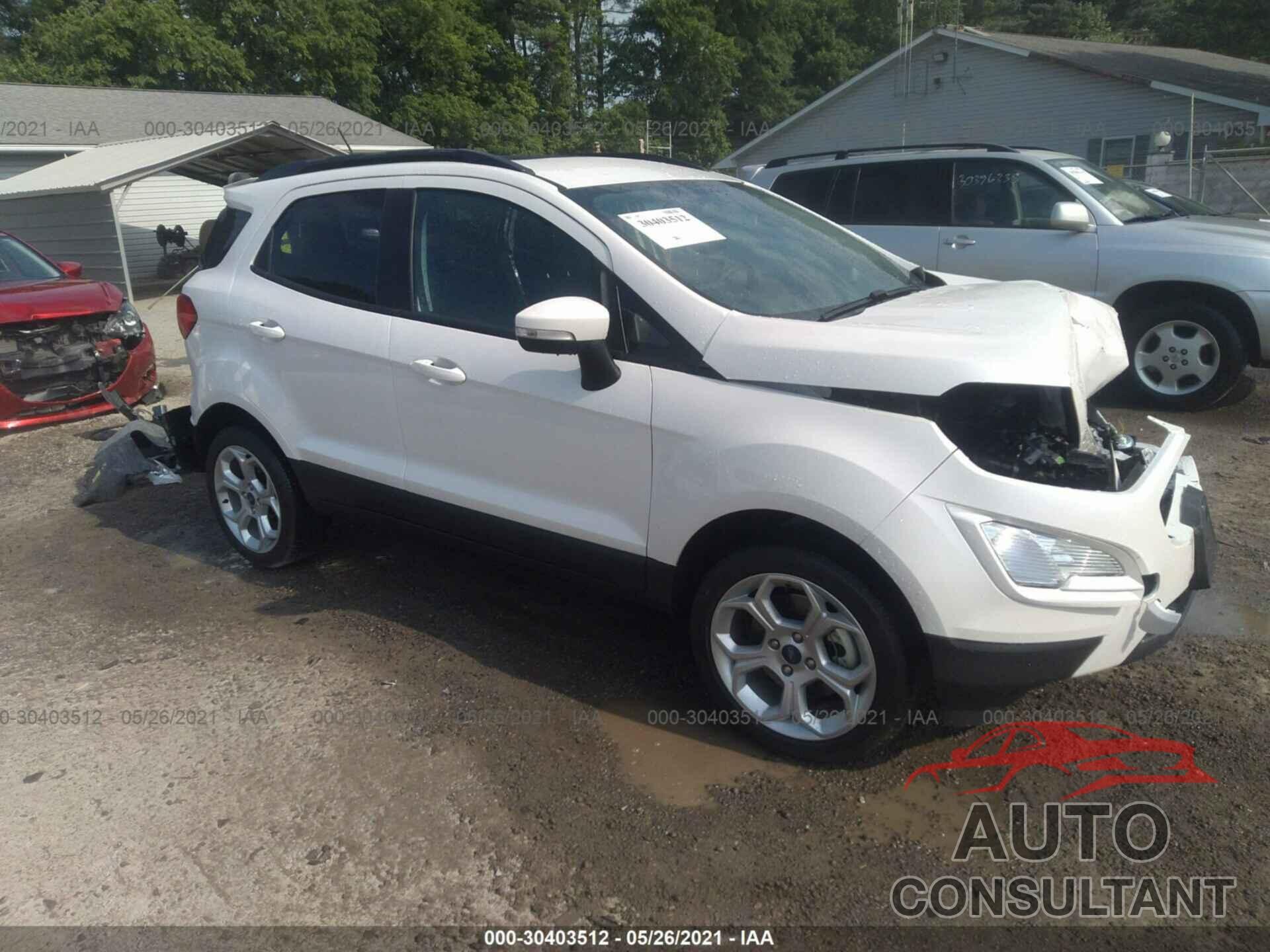 FORD ECOSPORT 2021 - MAJ3S2GEXMC408312