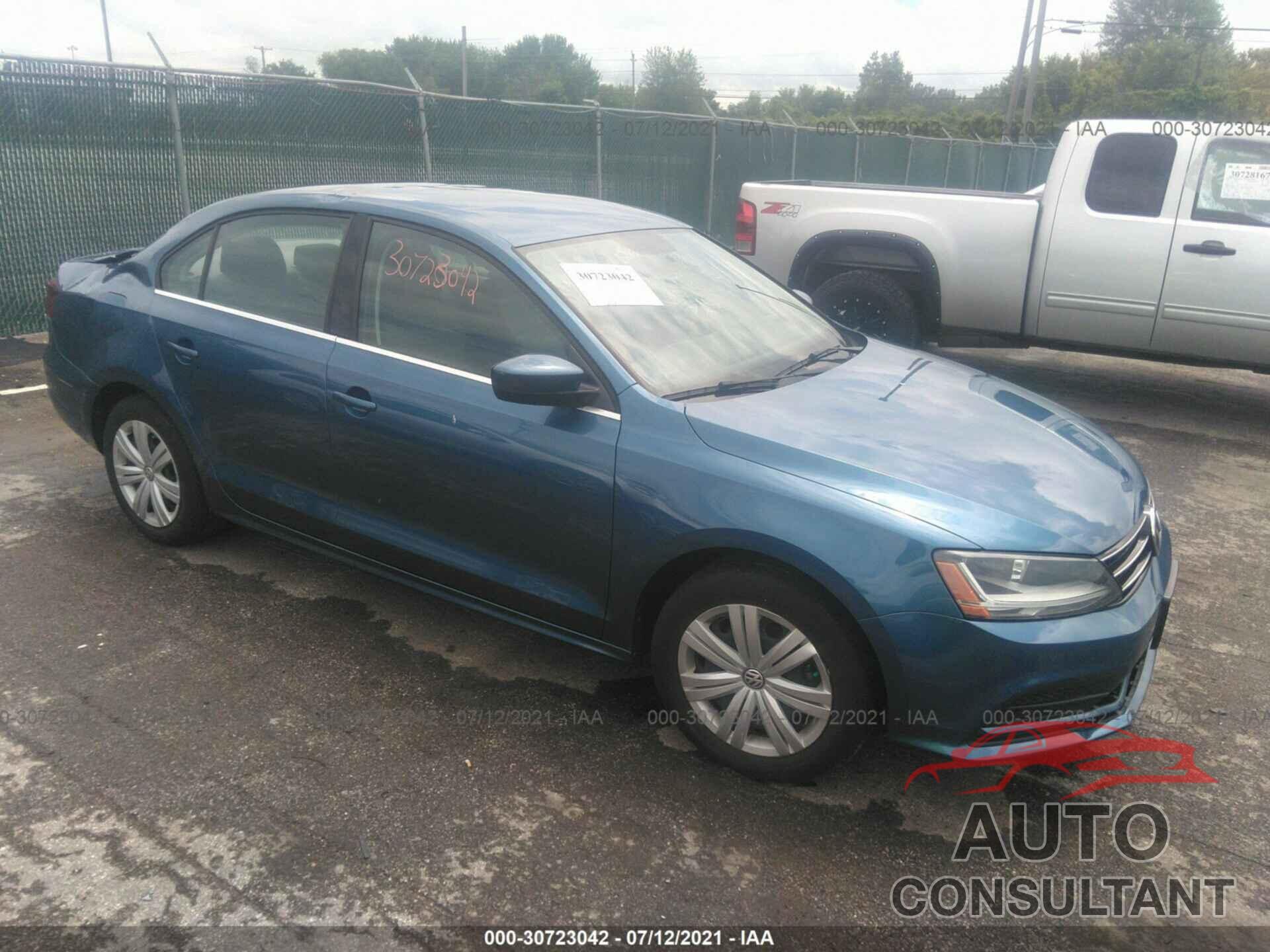 VOLKSWAGEN JETTA 2017 - 3VW2B7AJ3HM387409