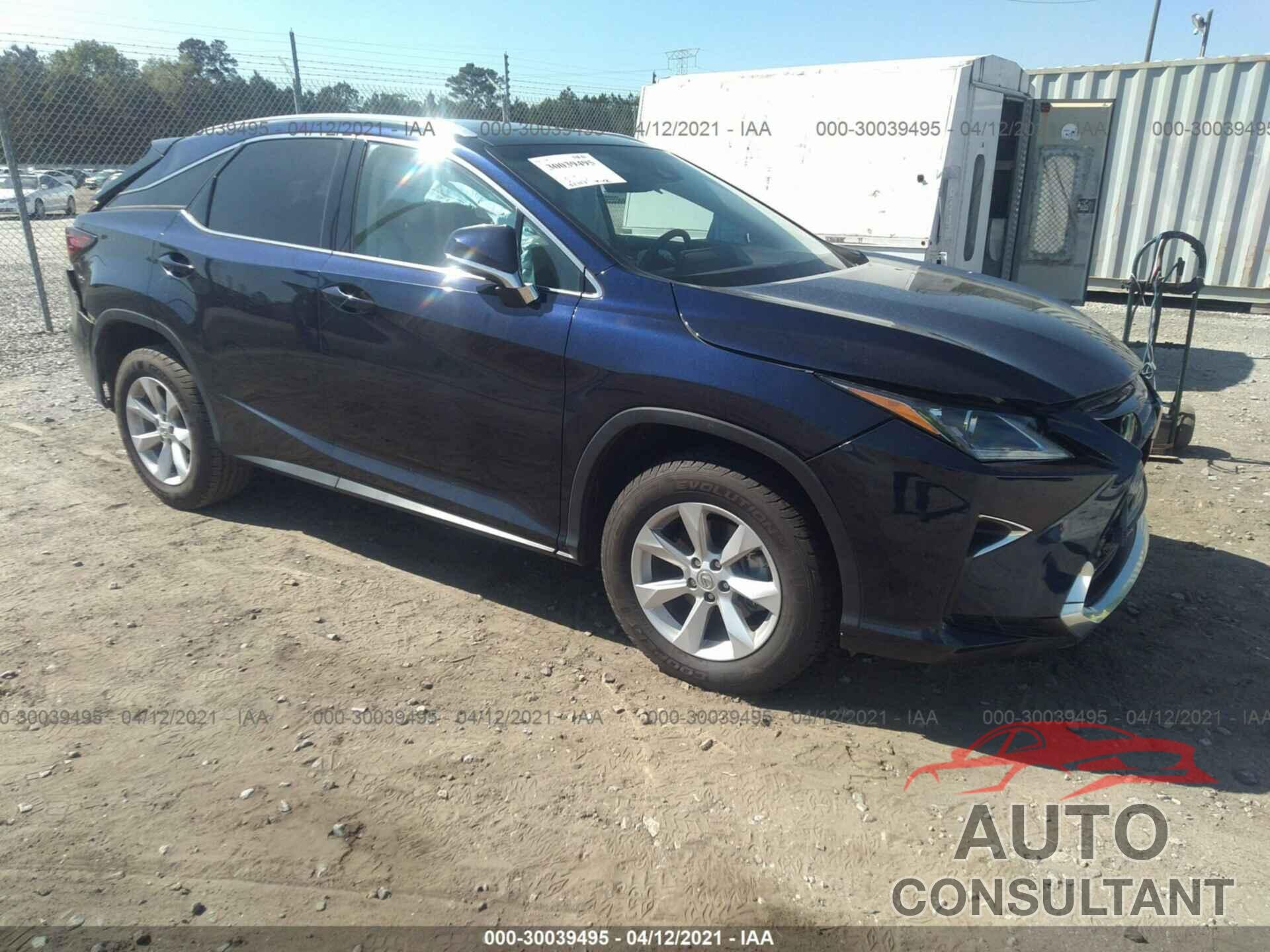 LEXUS RX 350 2016 - 2T2ZZMCA7GC020105