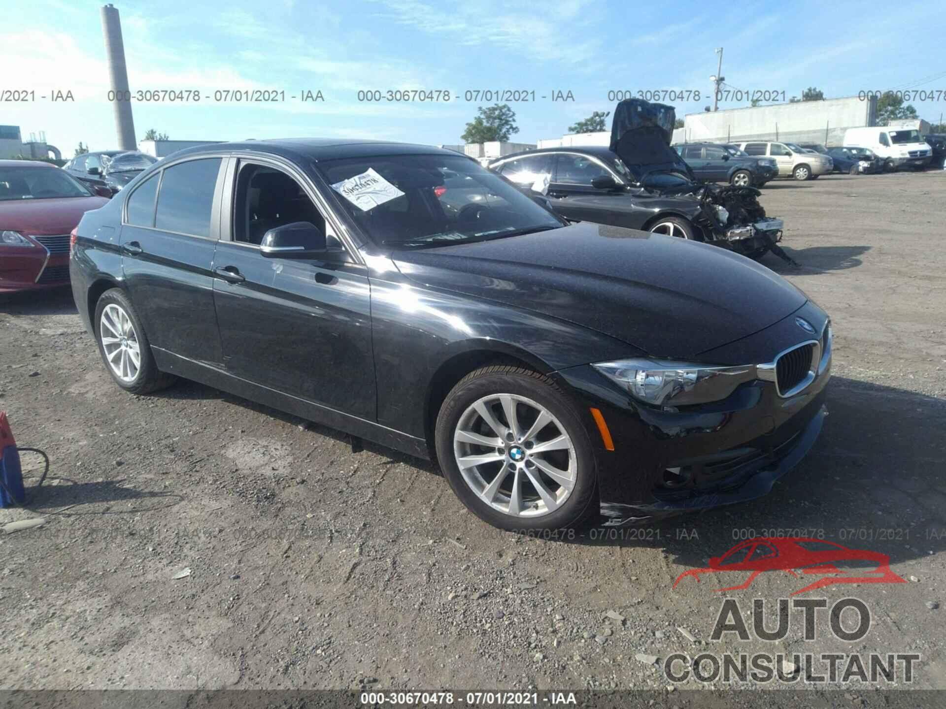 BMW 3 SERIES 2016 - WBA8E5G58GNU20294
