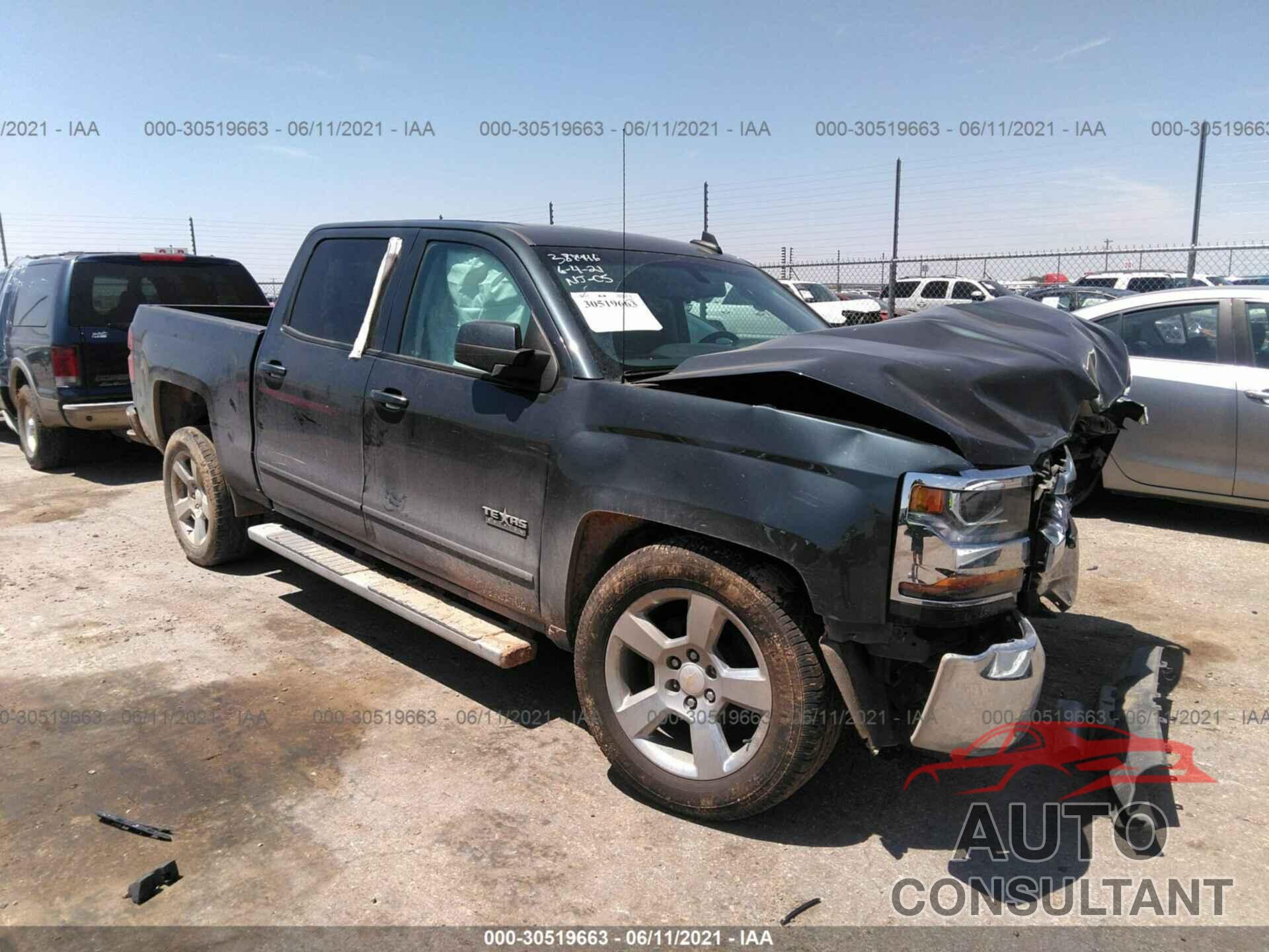 CHEVROLET SILVERADO 1500 2018 - 3GCPCREC5JG398722
