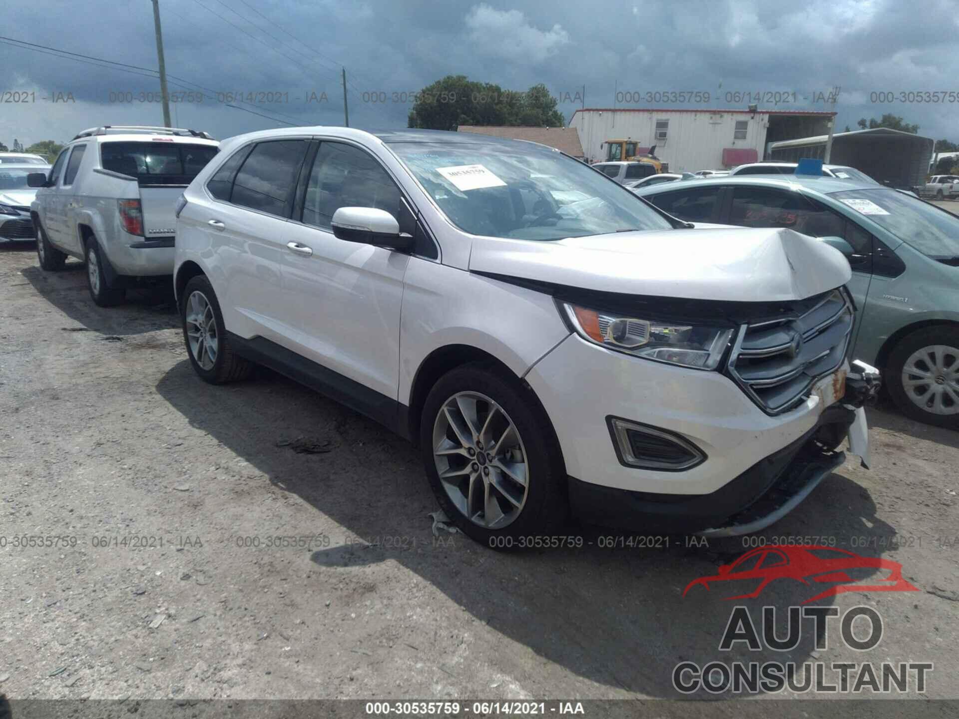 FORD EDGE 2017 - 2FMPK3K8XHBC41194