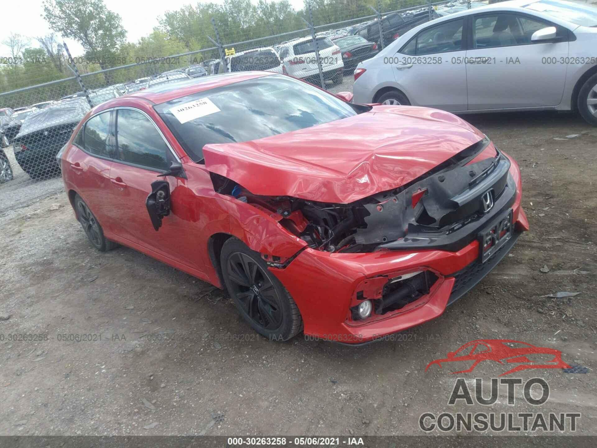 HONDA CIVIC HATCHBACK 2018 - SHHFK7H51JU217734